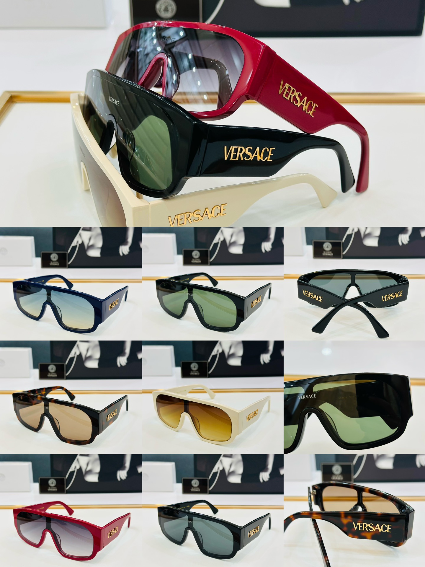 范思家VERSACEMODELVE4439SIZE131口5-140D有范
