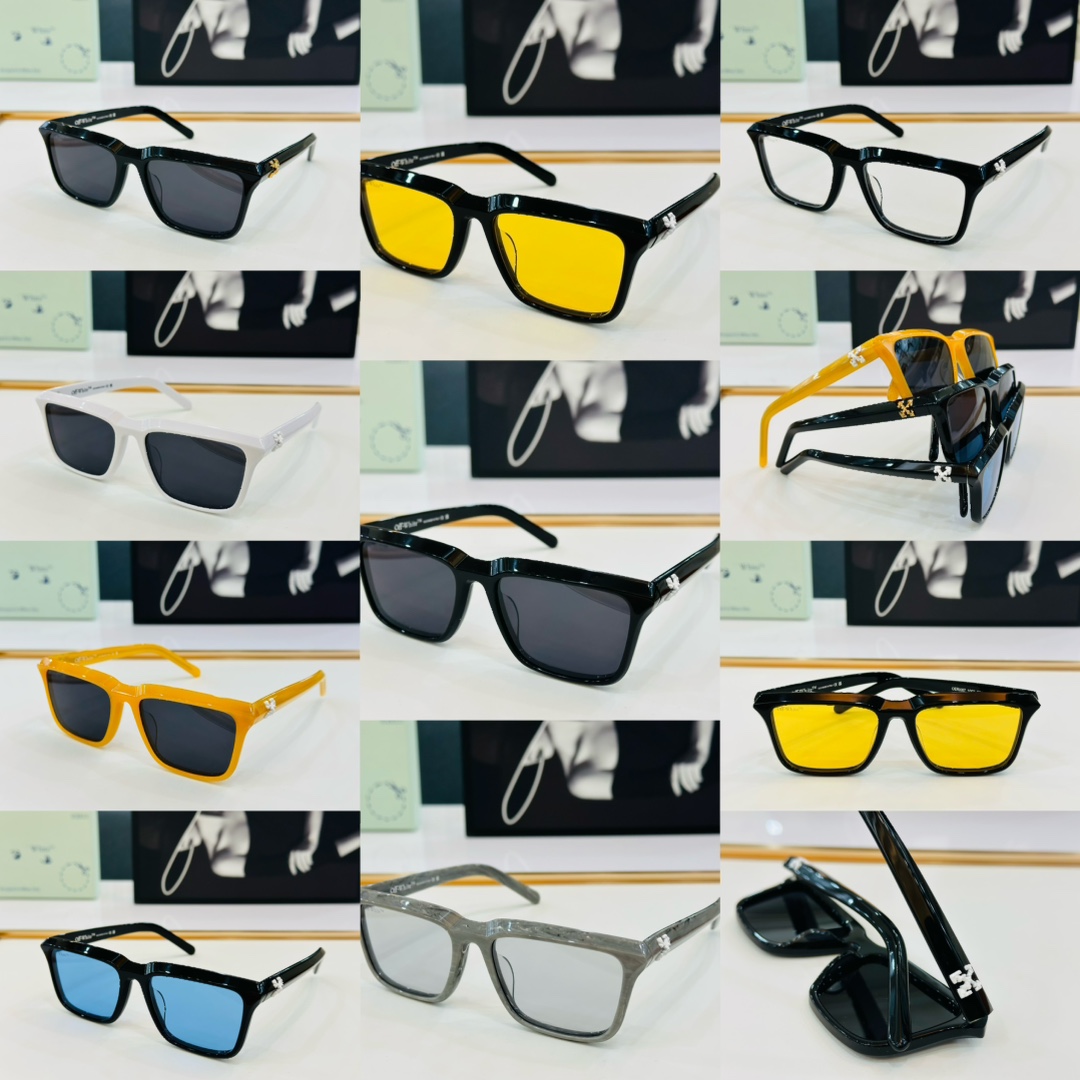 官网款OFFWHITEMODEL:OERI067SIZE:59口18-145时尚太阳镜J潮款