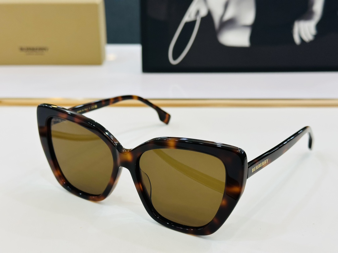 高品质BURBERR*巴家BE4366Size56口16-145女款太阳眼镜[得意]bm高品质特色镜腿