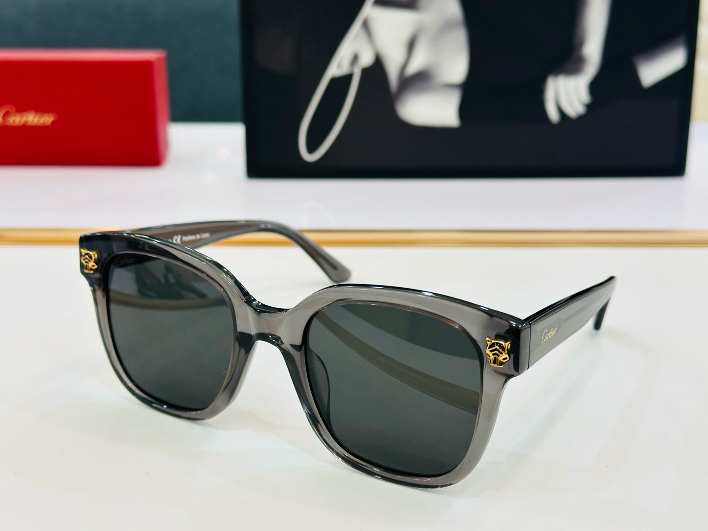 Cartie* 卡家 太阳镜 ESW00376 Size：56口20-145 电镀工艺精湛气质十足！S男