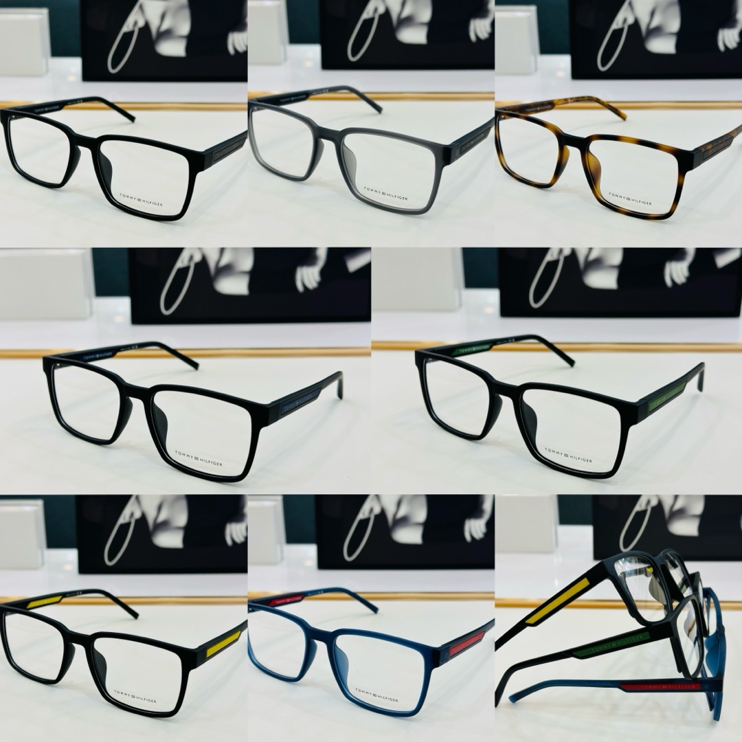 官网同步发售TOMMY HILFIGER 板材框 TH2088  SIZE：55口19-145 Z简单大