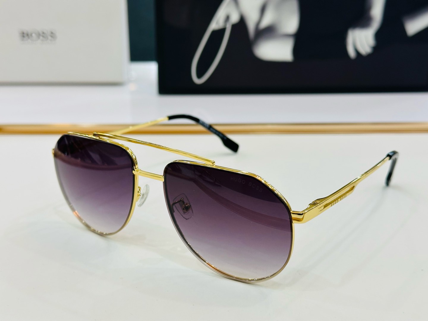 🆕 BOSS 1326/S Size：59口18-145 🕶🕶💋💋👣👣  高品质 不挑脸 懂货的来  C
