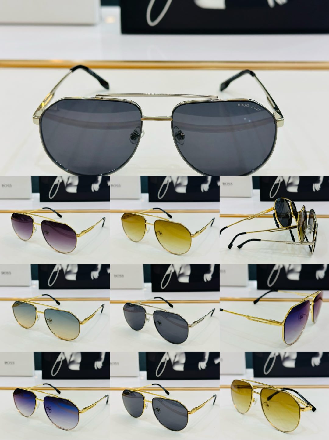 🆕 BOSS 1326/S Size：59口18-145 🕶🕶💋💋👣👣  高品质 不挑脸 懂货的来  C