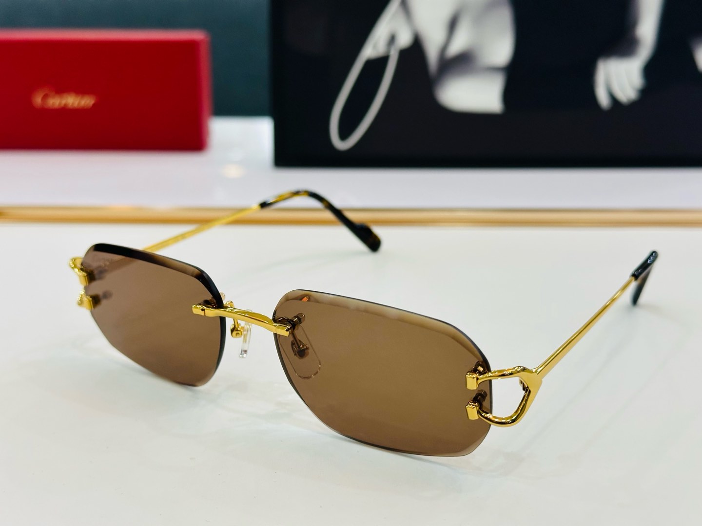 🆕 原版Cartie* 卡家 太阳镜 CT0468 Size：57口18-145 电镀工艺精湛大牌品 J