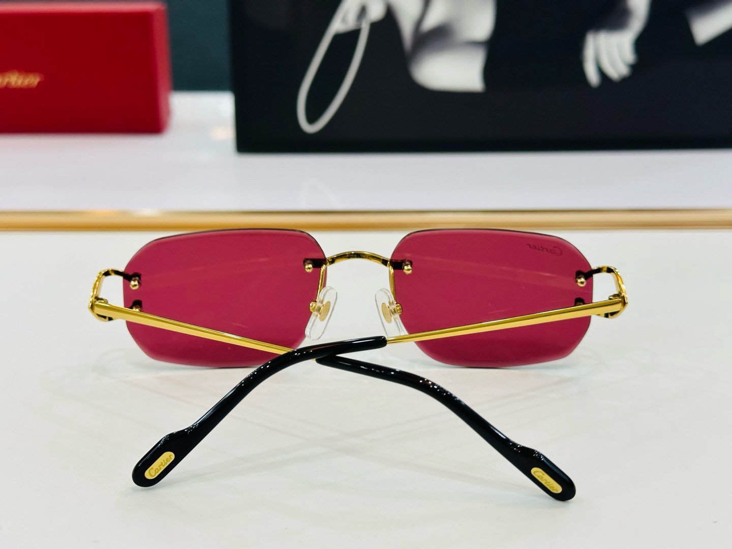🆕 原版Cartie* 卡家 太阳镜 CT0468 Size：57口18-145 电镀工艺精湛大牌品 J