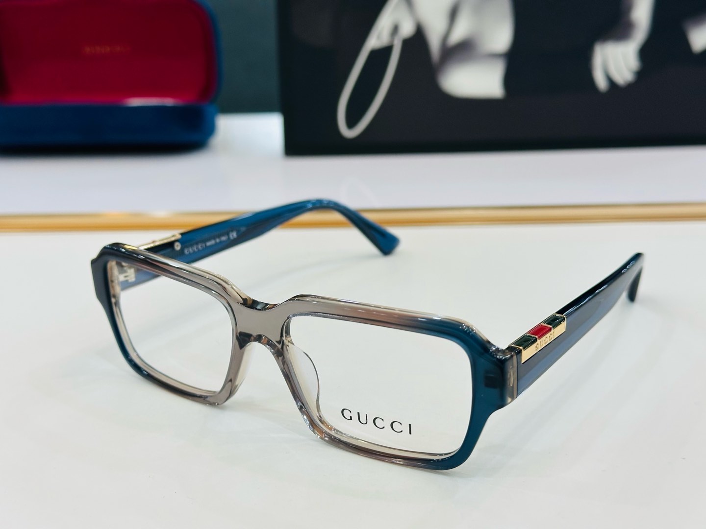 🆕 👏👏GUCC*👍古家GG1985SK Size：54口19-145 搭配镜框🔝Z❤配光架 