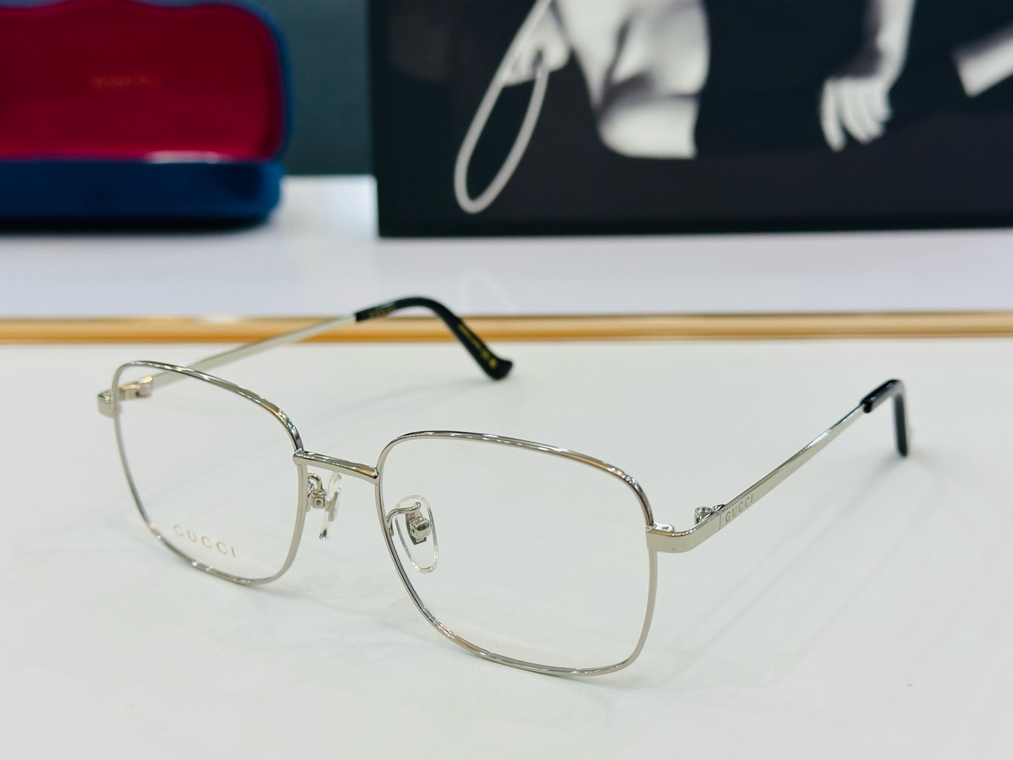GUCC* 古家 GG1355OA 🐝🐝系列 Size：54口18-145 🍁🍁E超绝品质 配光架。 