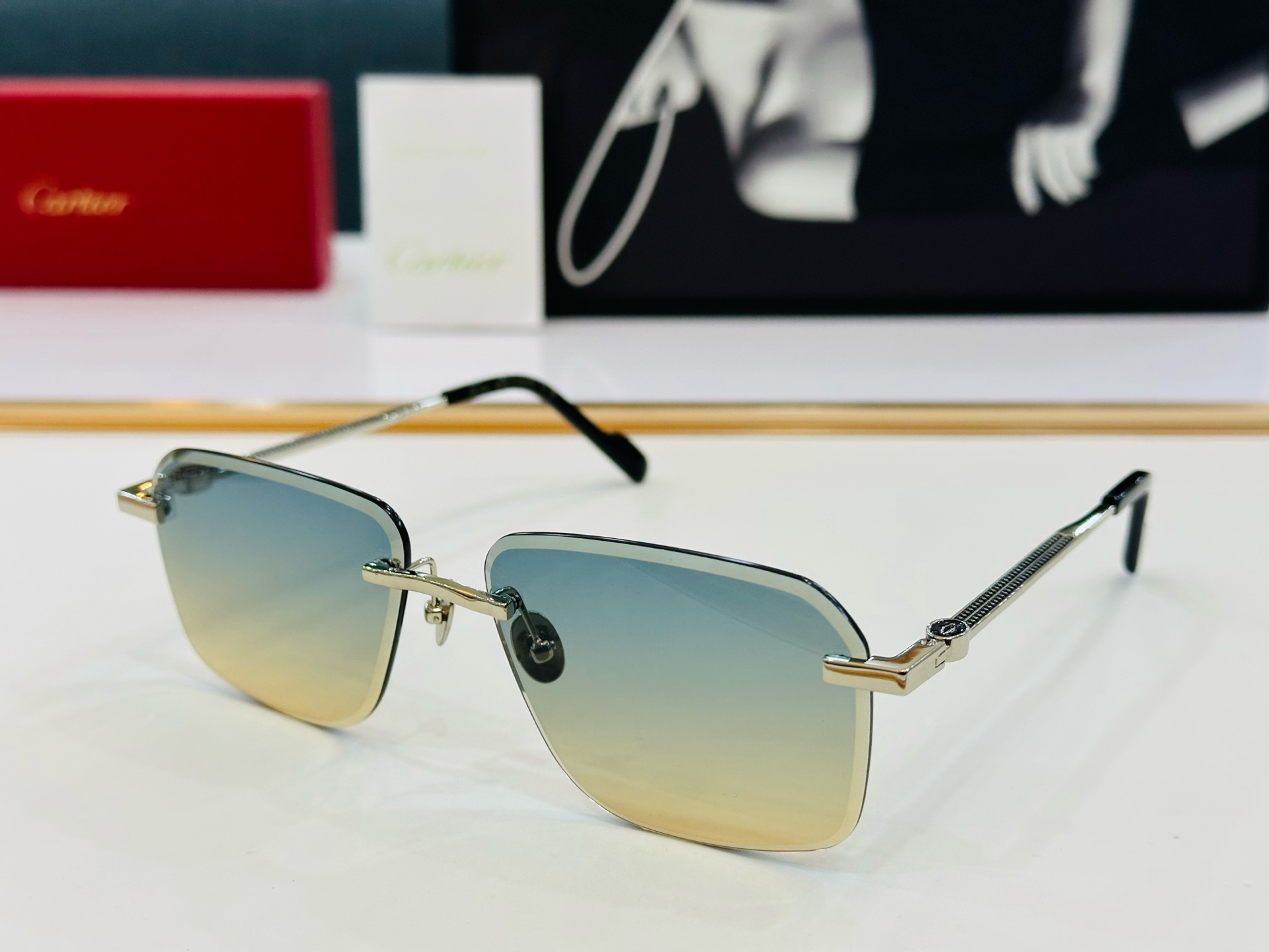 新款 Cartier 卡家 MODEL CT0501S Size：60口15-145 高品质 品牌标志性