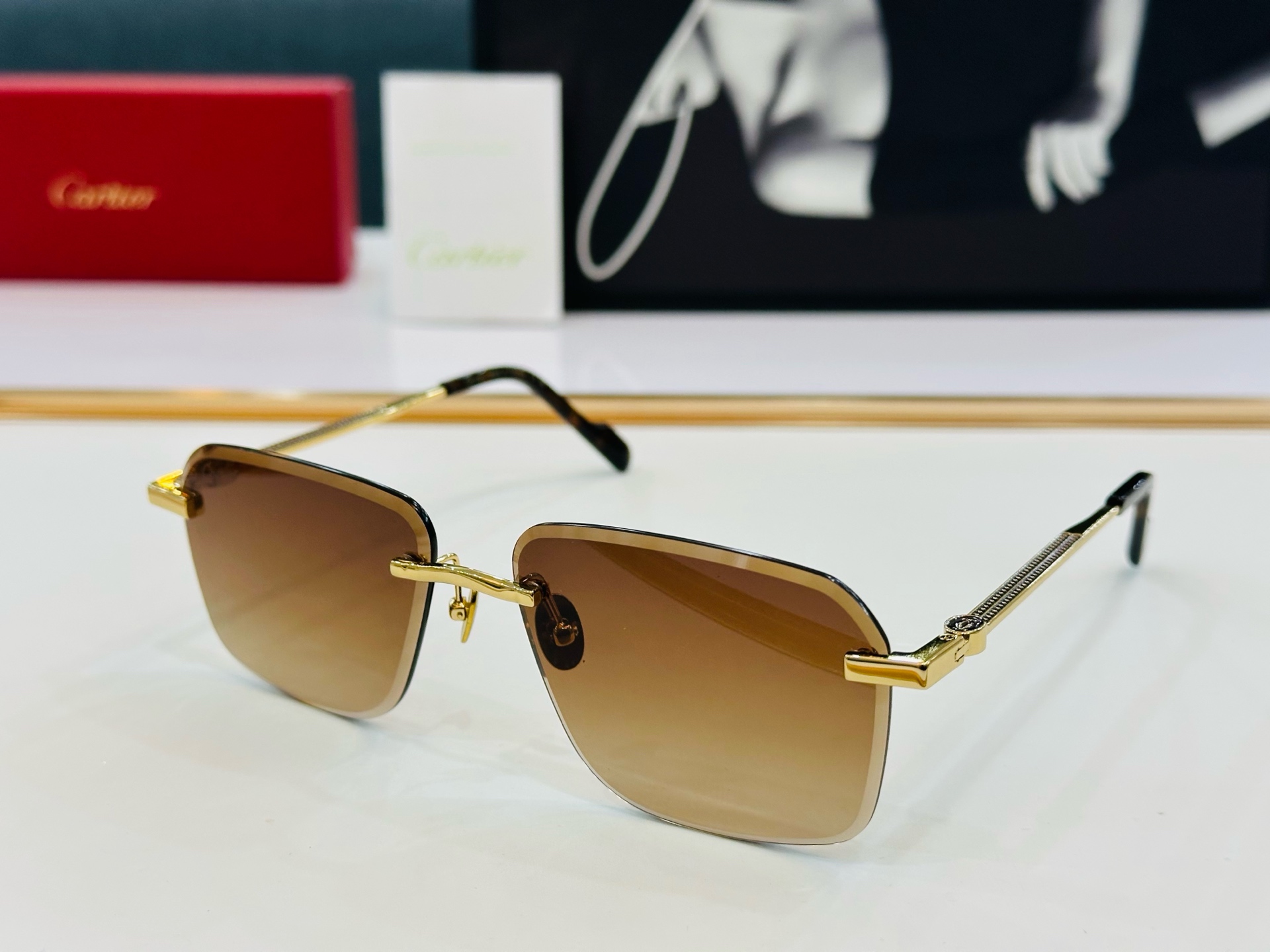 新款 Cartier 卡家 MODEL CT0501S Size：60口15-145 高品质 品牌标志性