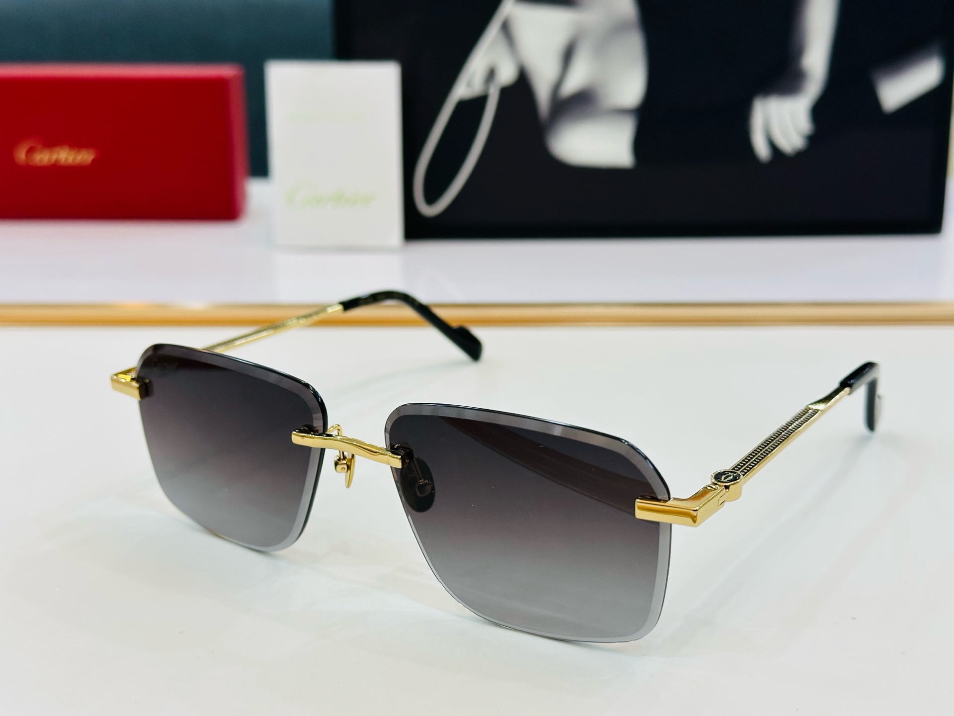 新款 Cartier 卡家 MODEL CT0501S Size：60口15-145 高品质 品牌标志性