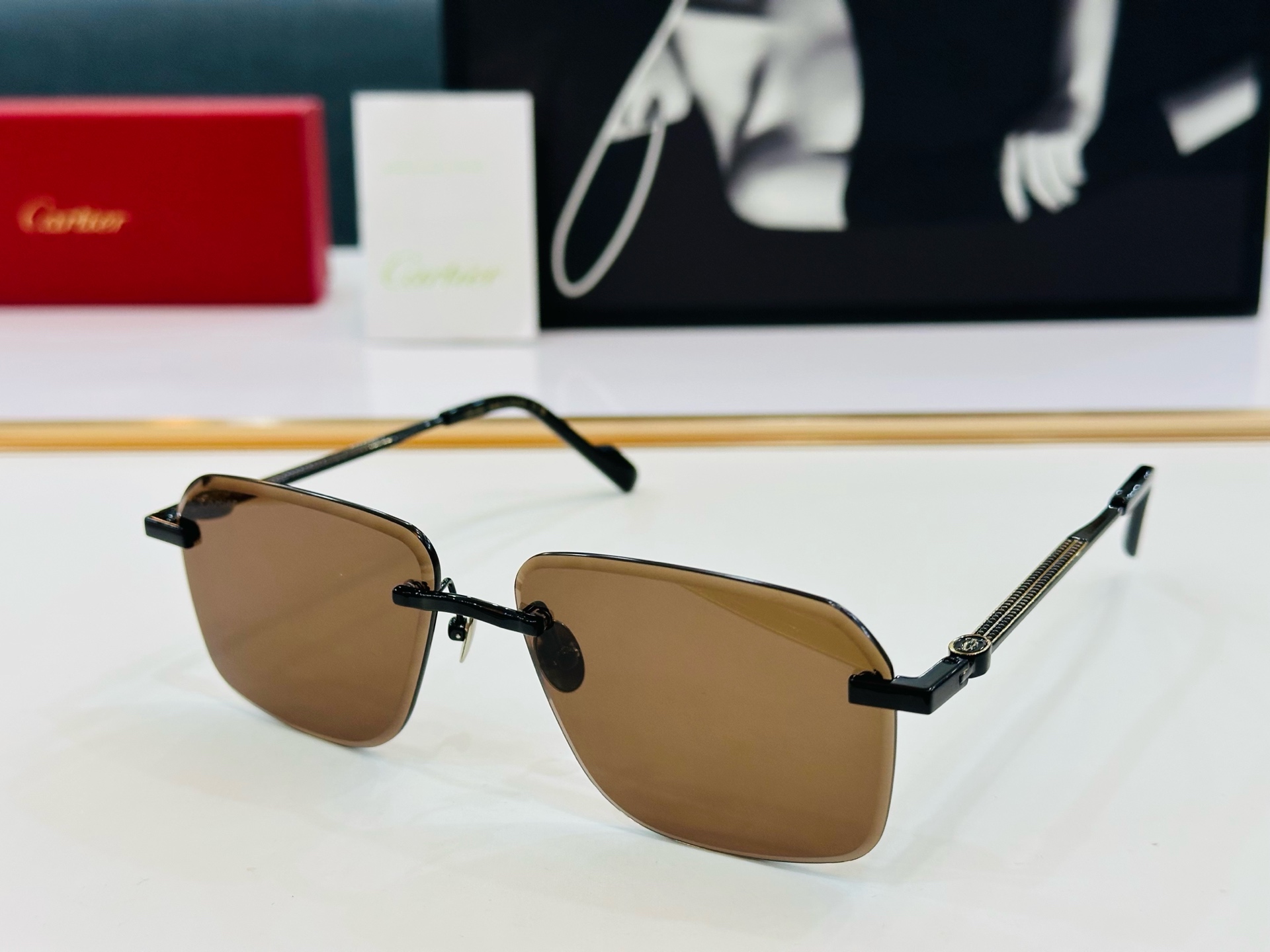 新款 Cartier 卡家 MODEL CT0501S Size：60口15-145 高品质 品牌标志性