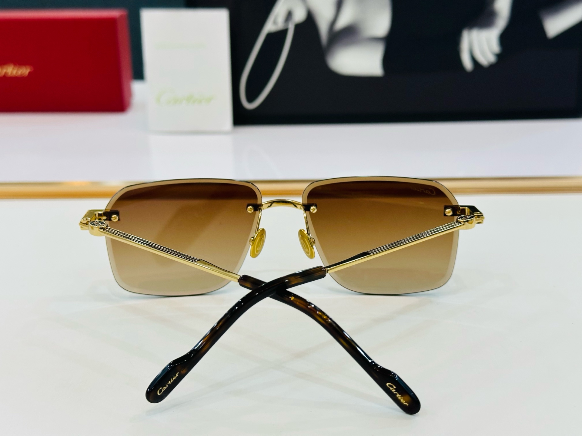 新款 Cartier 卡家 MODEL CT0501S Size：60口15-145 高品质 品牌标志性