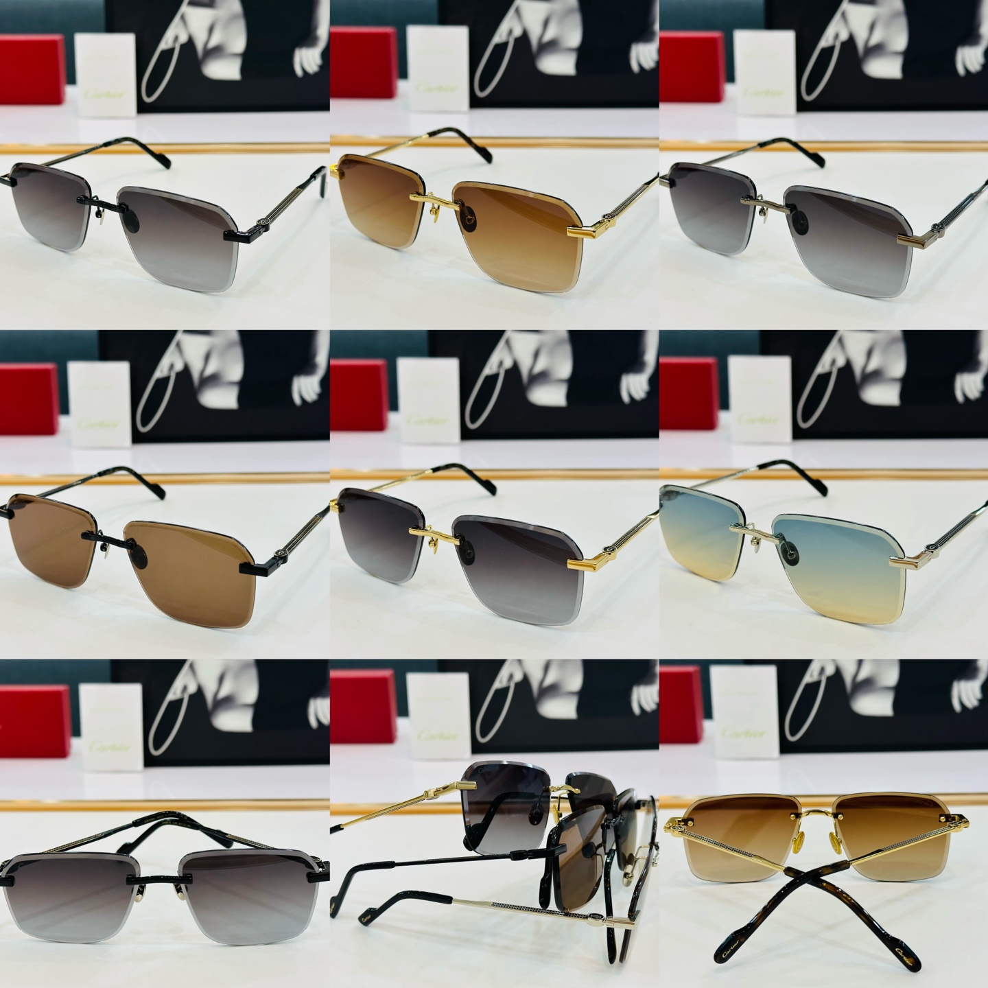 新款 Cartier 卡家 MODEL CT0501S Size：60口15-145 高品质 品牌标志性
