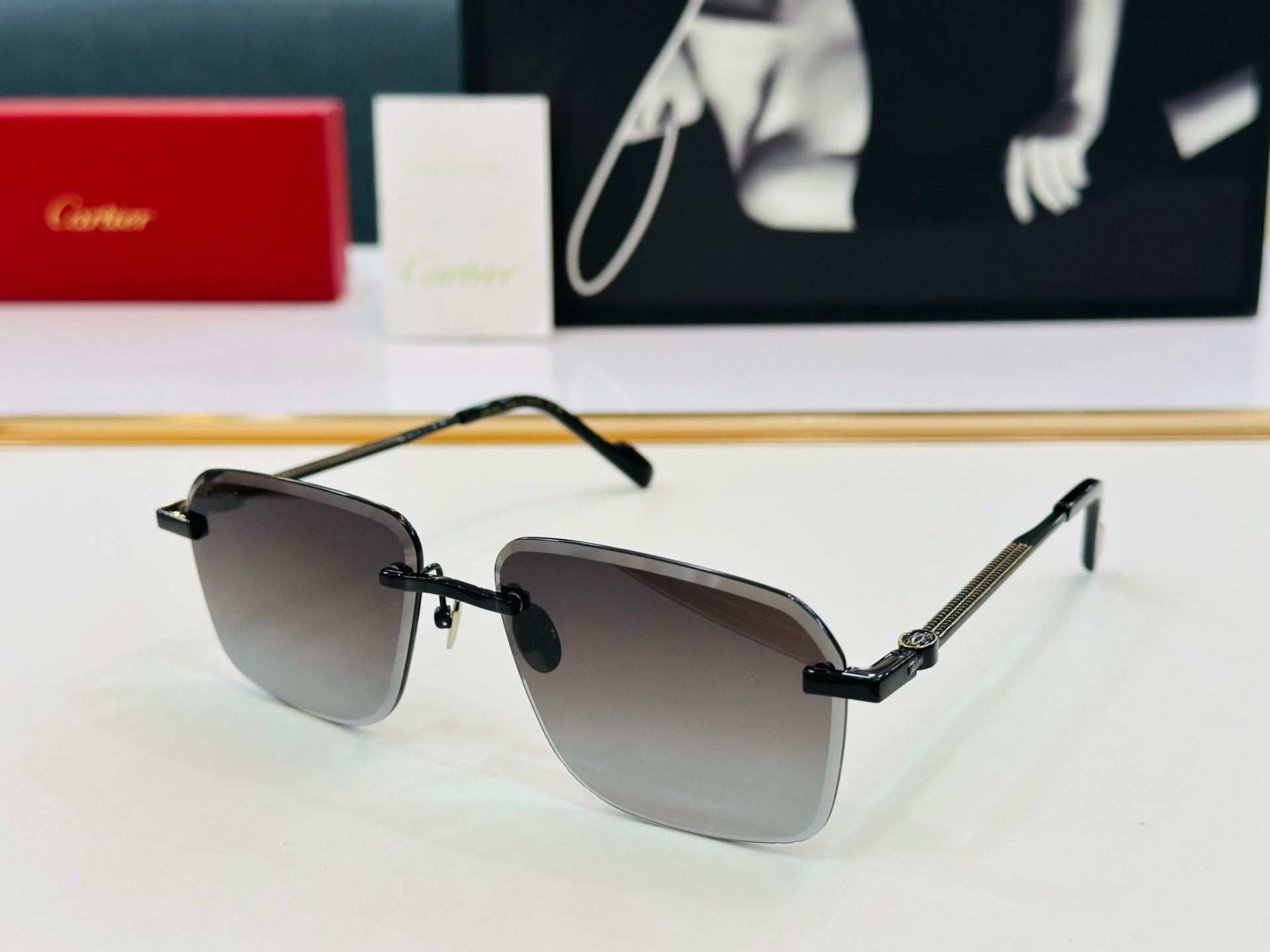 新款 Cartier 卡家 MODEL CT0501S Size：60口15-145 高品质 品牌标志性