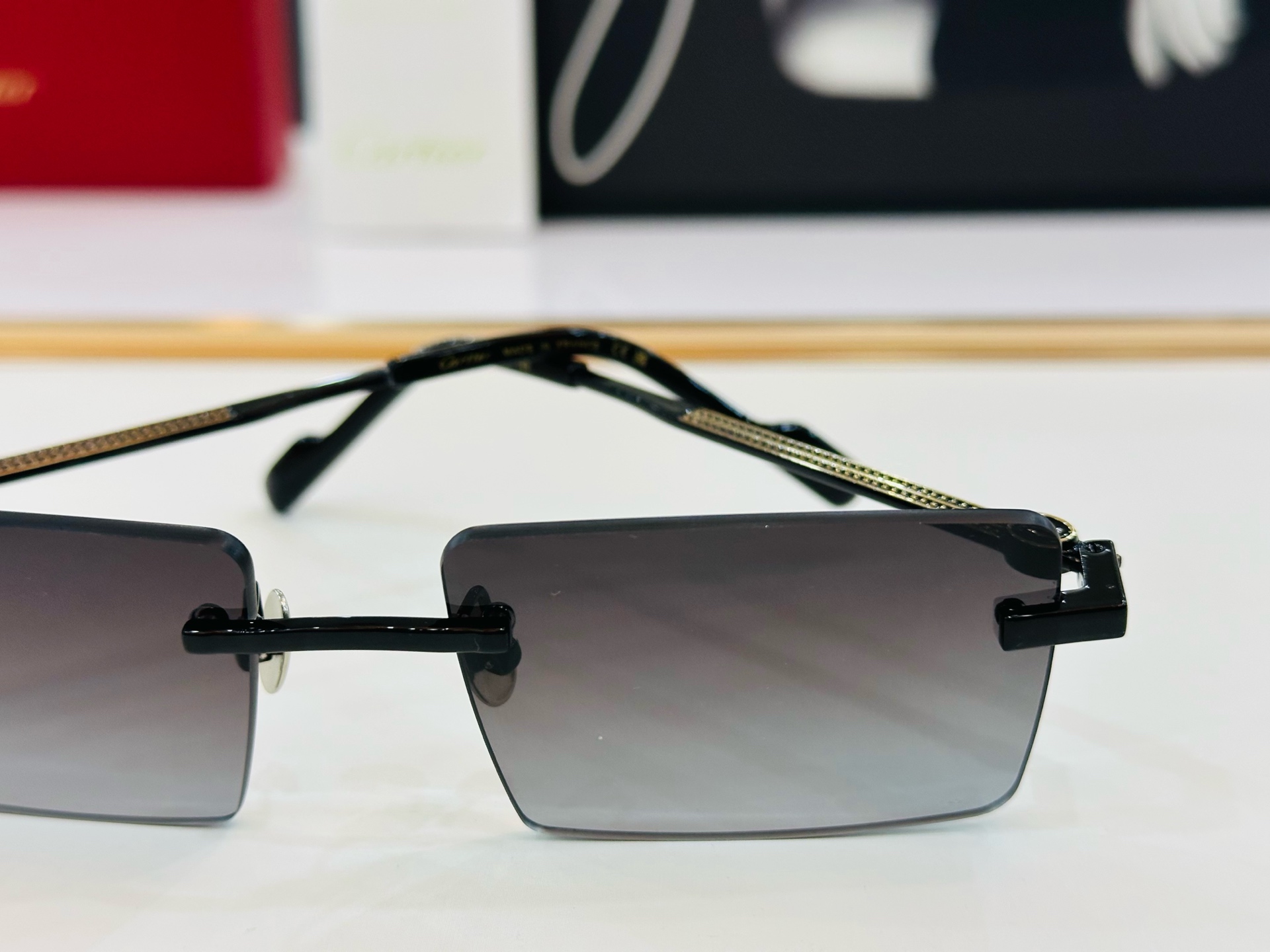新款 Cartier 卡家 MODEL CT0500S Size：56口18-145 高品质 品牌标志性