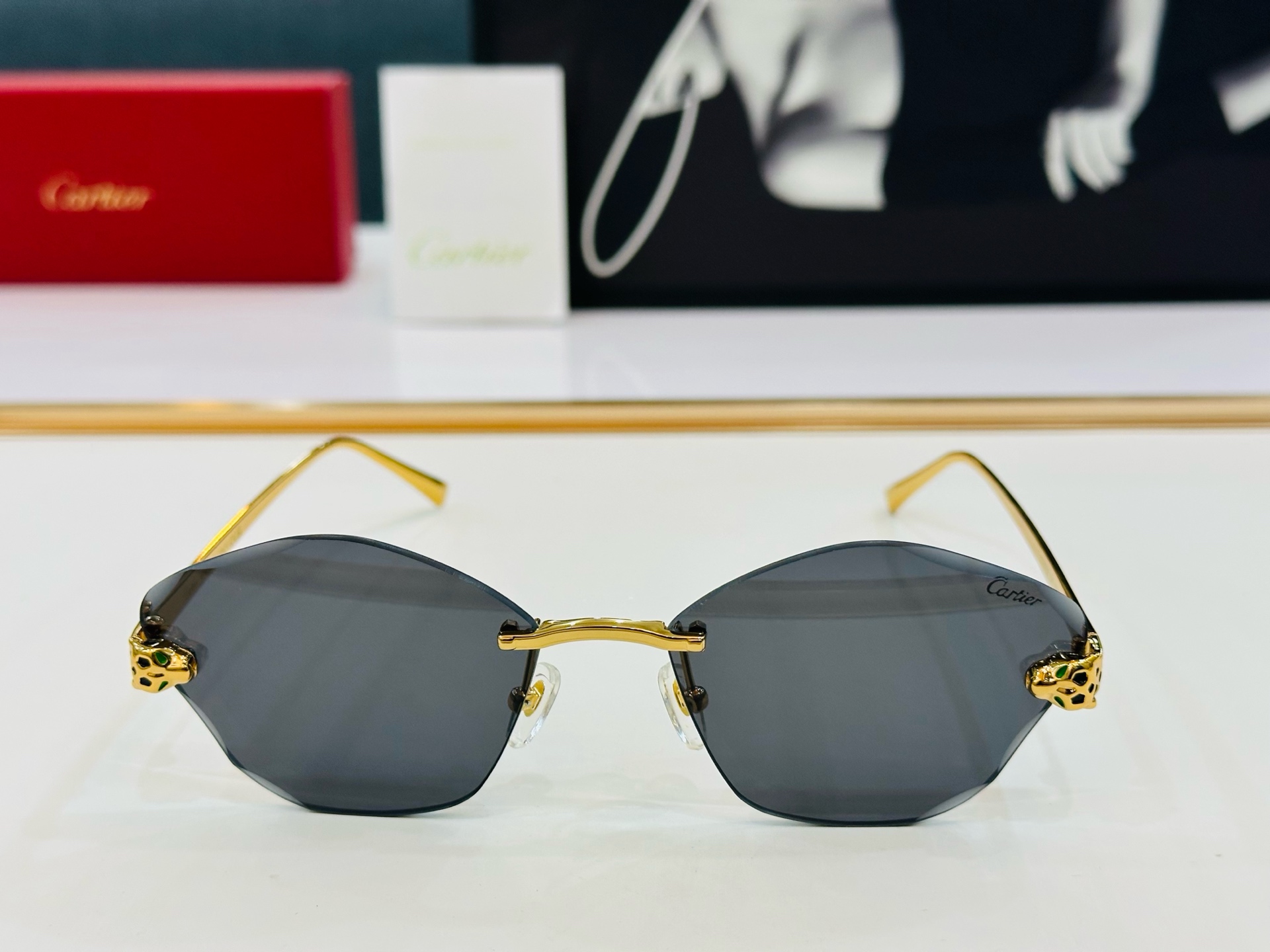 新款 Cartier 卡家 MODEL CT0476S Size：60口18-140 高品质 品牌标志性
