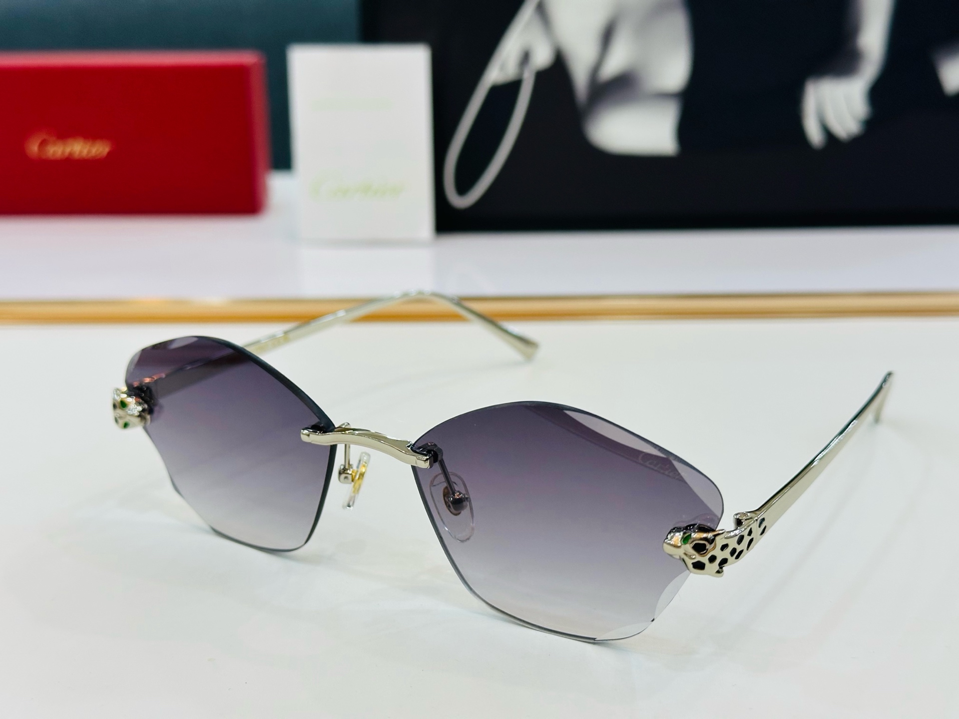 新款 Cartier 卡家 MODEL CT0476S Size：60口18-140 高品质 品牌标志性
