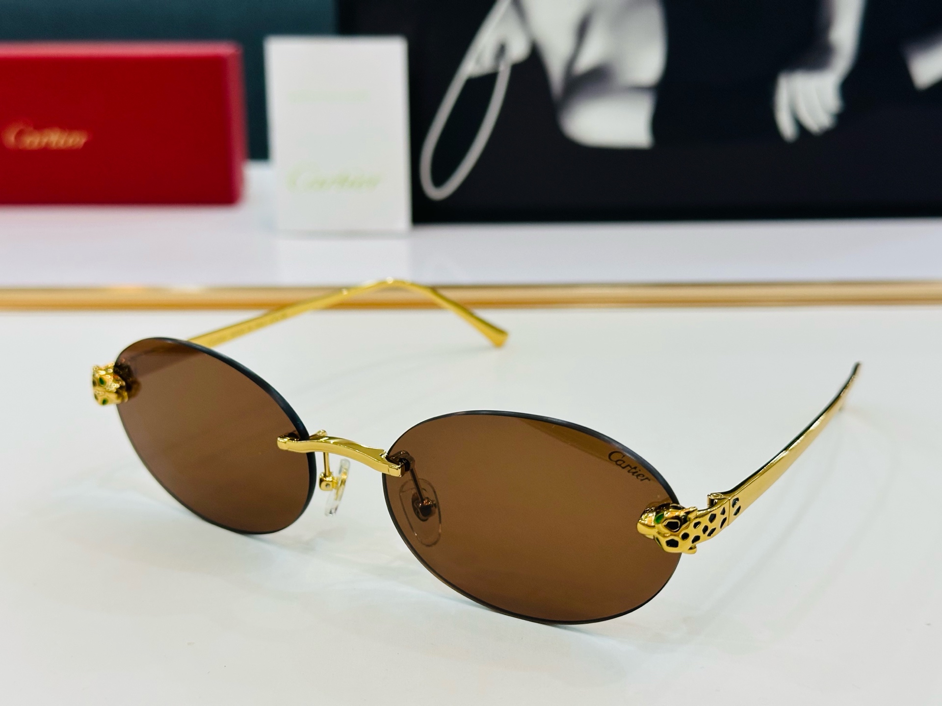 新款 Cartier 卡家 MODEL CT0475S Size：60口18-140 高品质 品牌标志性