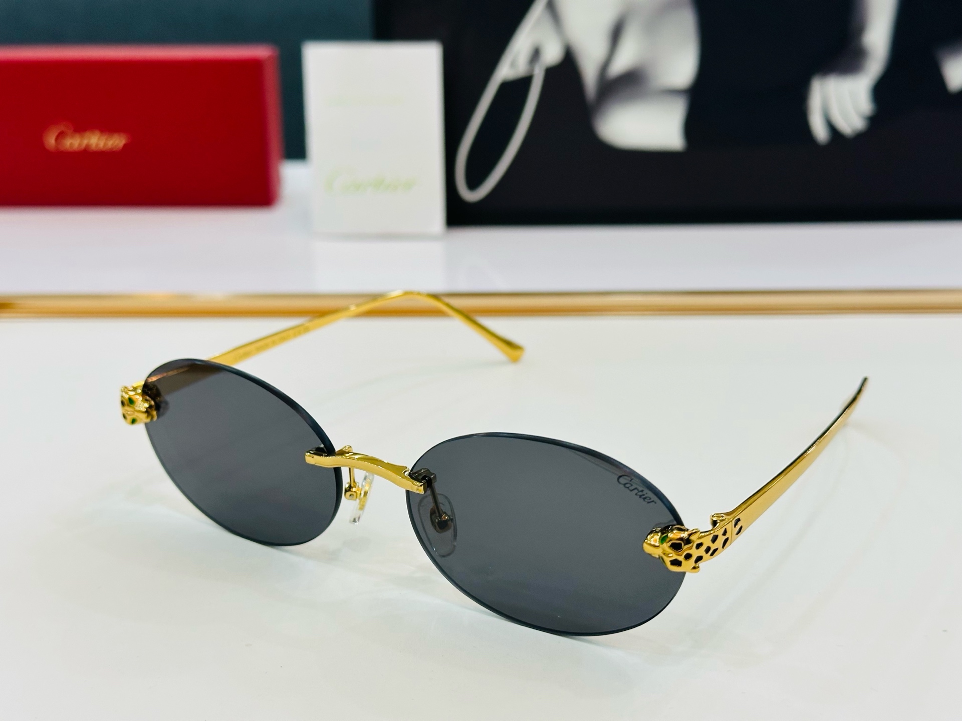 新款 Cartier 卡家 MODEL CT0475S Size：60口18-140 高品质 品牌标志性