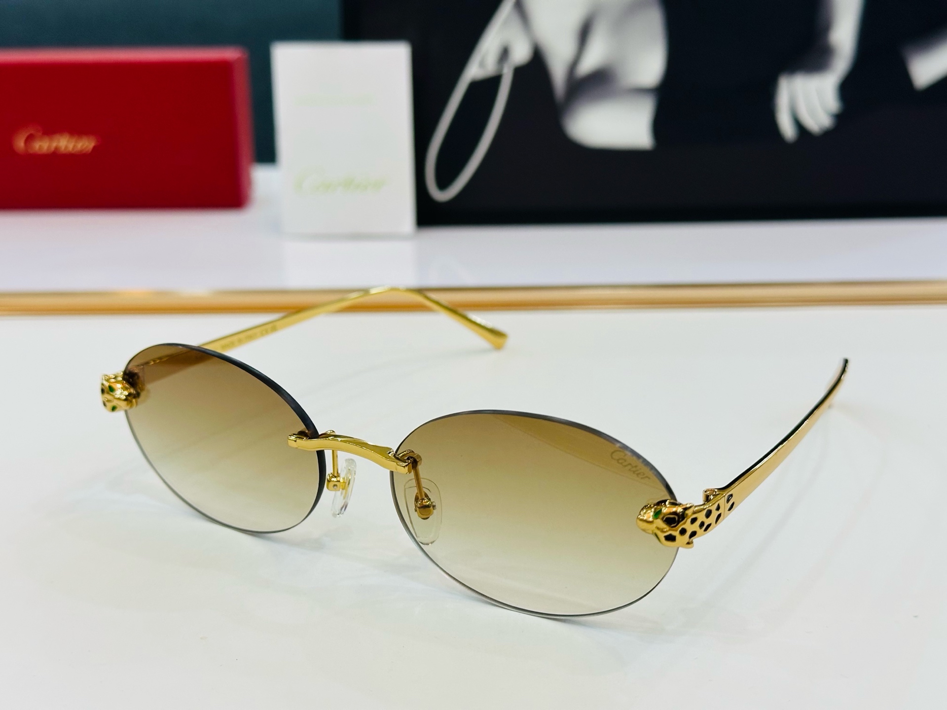 新款 Cartier 卡家 MODEL CT0475S Size：60口18-140 高品质 品牌标志性