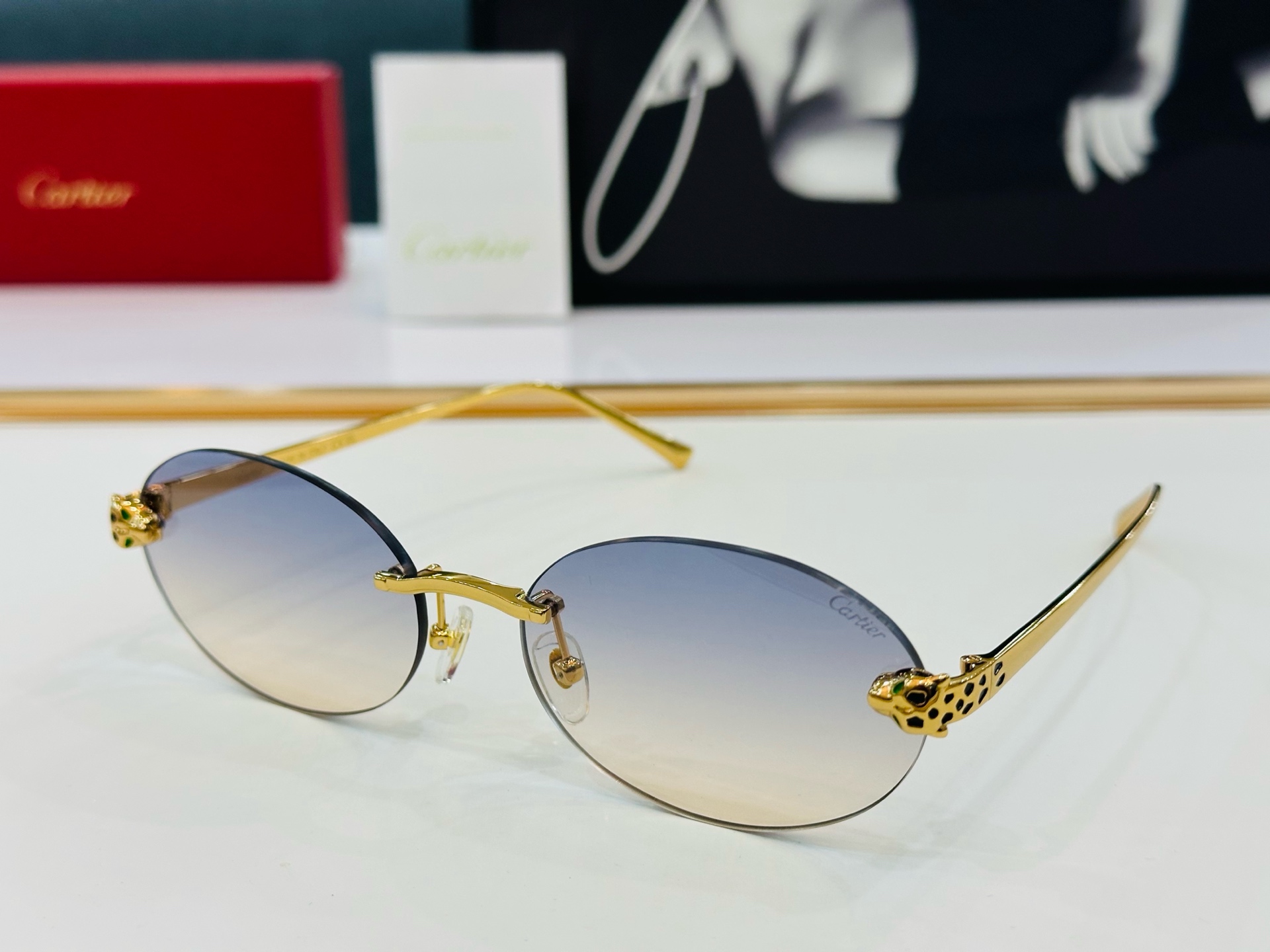 新款 Cartier 卡家 MODEL CT0475S Size：60口18-140 高品质 品牌标志性