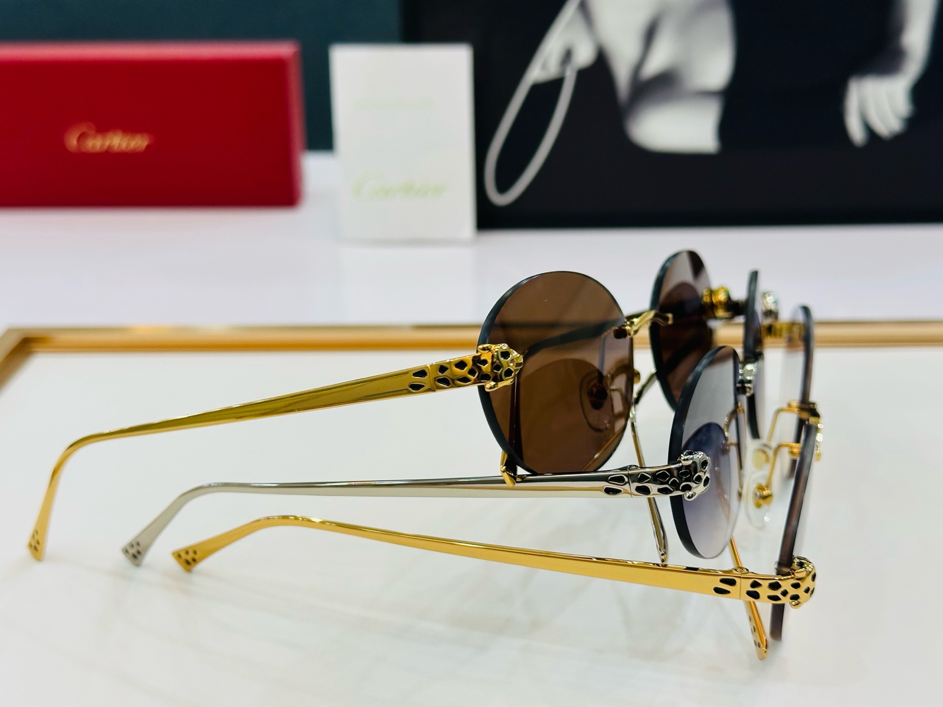 新款 Cartier 卡家 MODEL CT0475S Size：60口18-140 高品质 品牌标志性