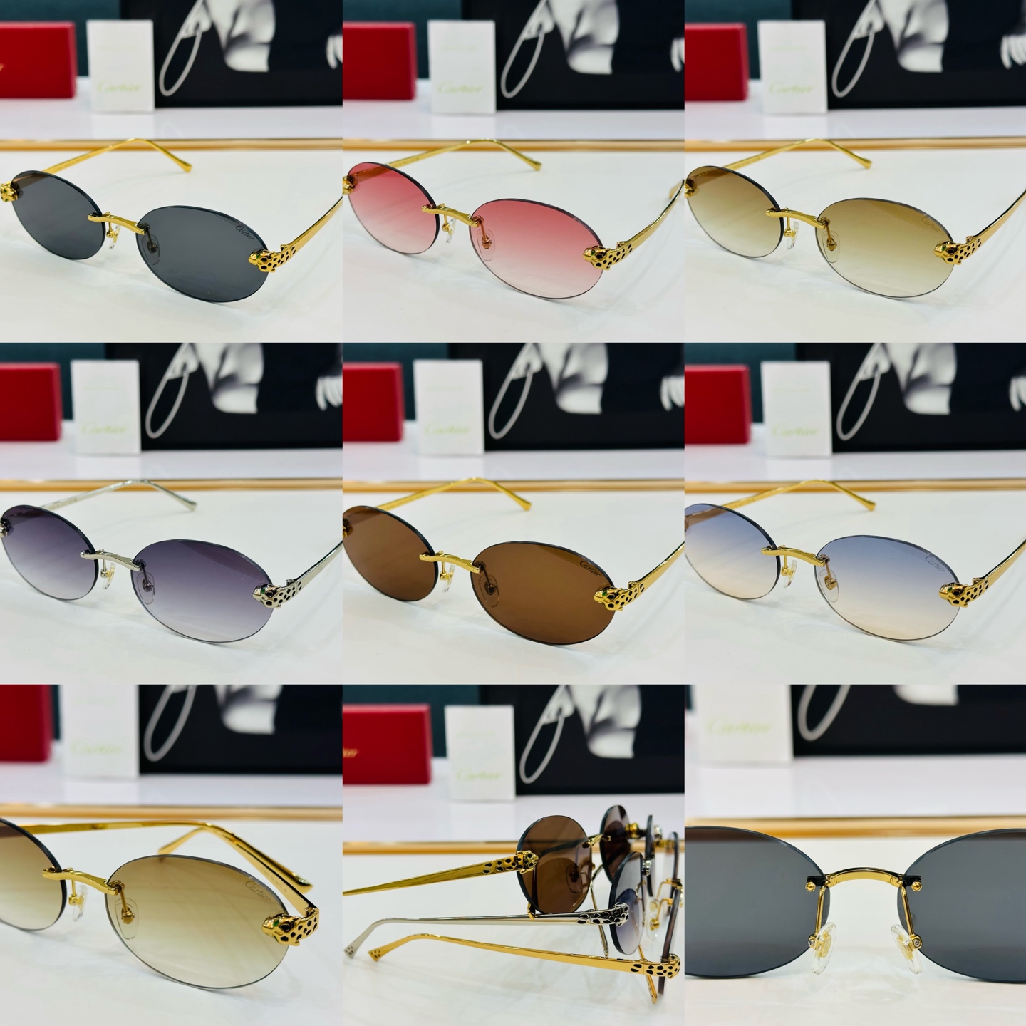 新款 Cartier 卡家 MODEL CT0475S Size：60口18-140 高品质 品牌标志性
