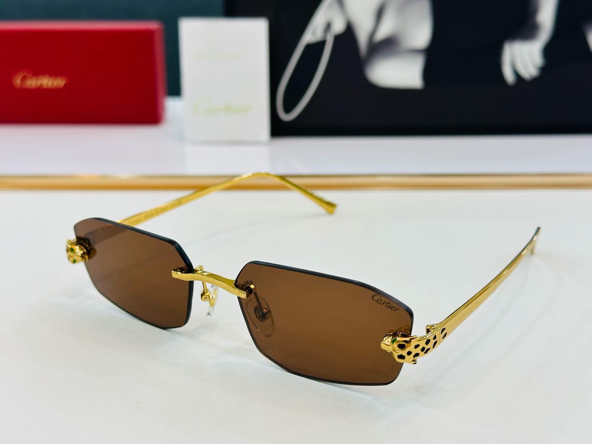 新款 Cartier 卡家 MODEL CT0474S Size：58口18-140 高品质 品牌标志性