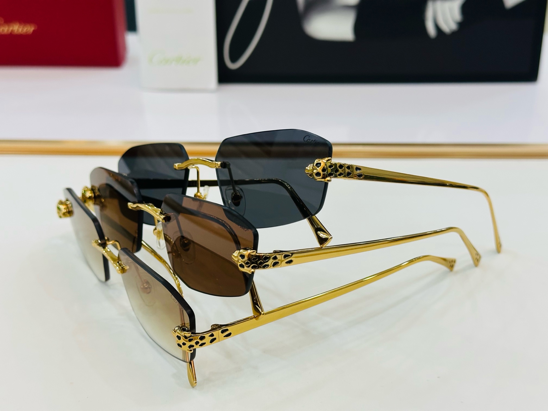 新款 Cartier 卡家 MODEL CT0474S Size：58口18-140 高品质 品牌标志性
