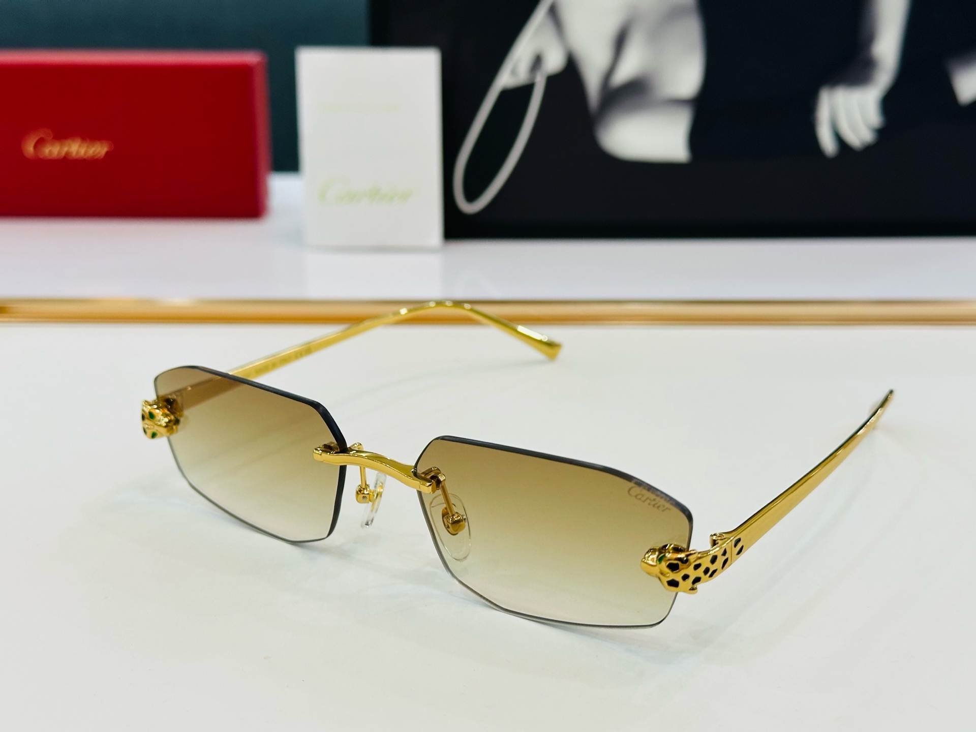 新款 Cartier 卡家 MODEL CT0474S Size：58口18-140 高品质 品牌标志性