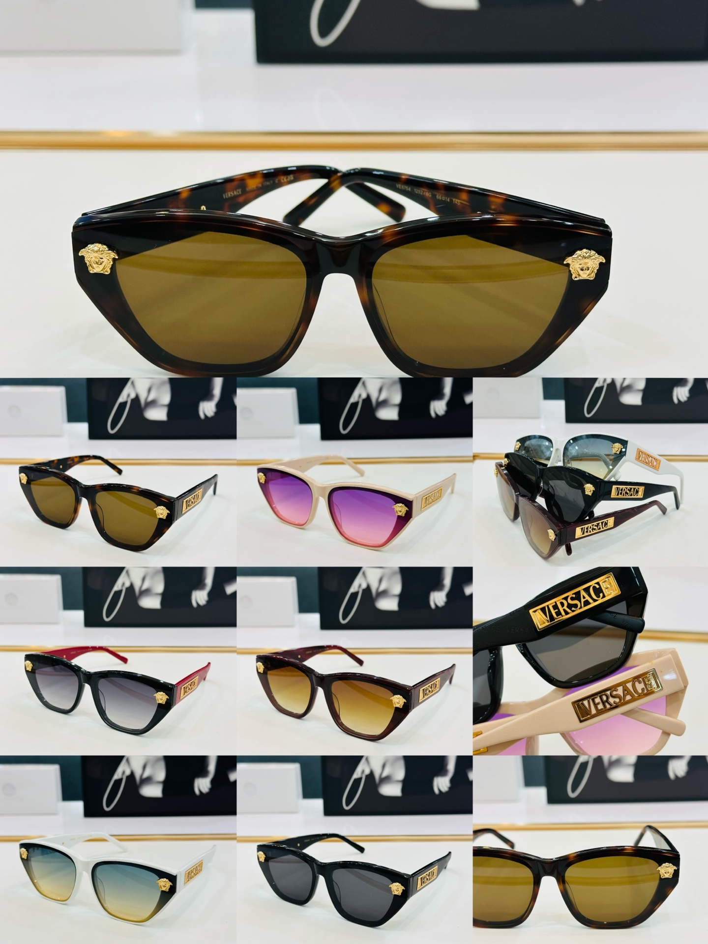 🎉🎉范思家 VERSACE✨MOD：VE6754  Size：66口14-145 ✨K有范 