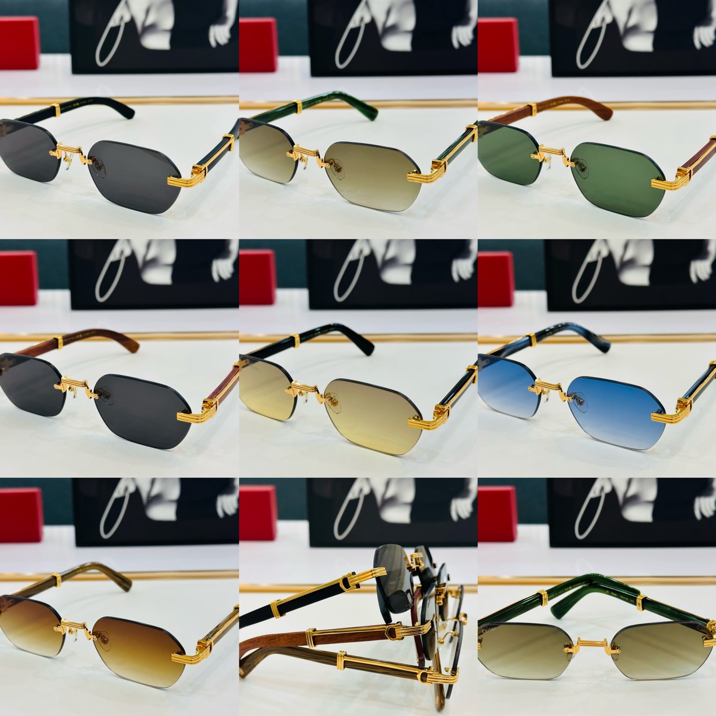 Cartie* 卡家 CT0362S 太阳镜 Size：58口20-145    工艺精湛气质十足！X男