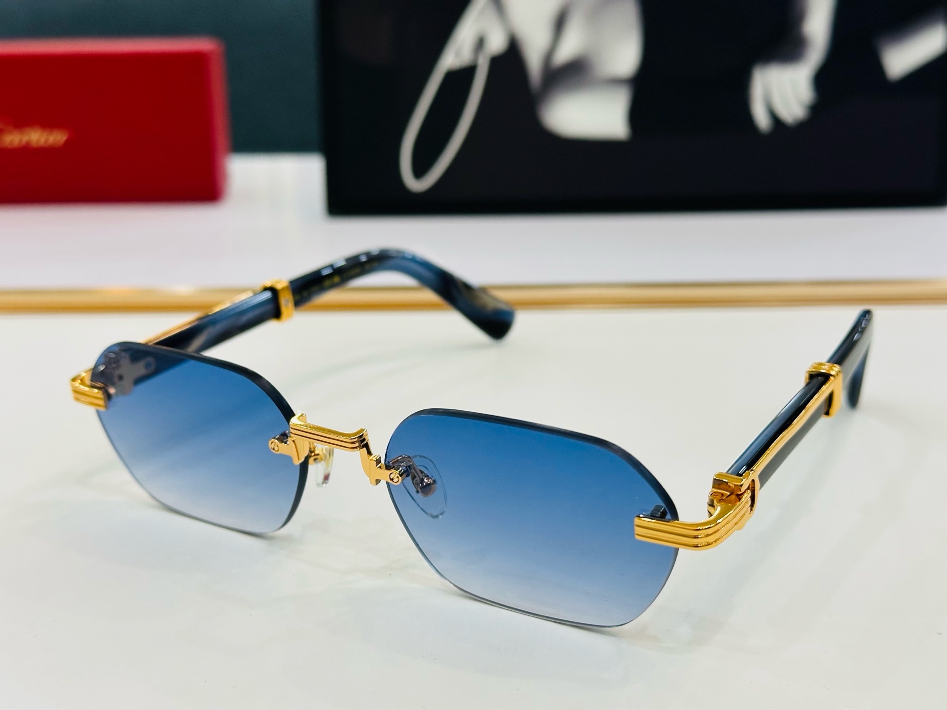 Cartie* 卡家 CT0362S 太阳镜 Size：58口20-145    工艺精湛气质十足！X男