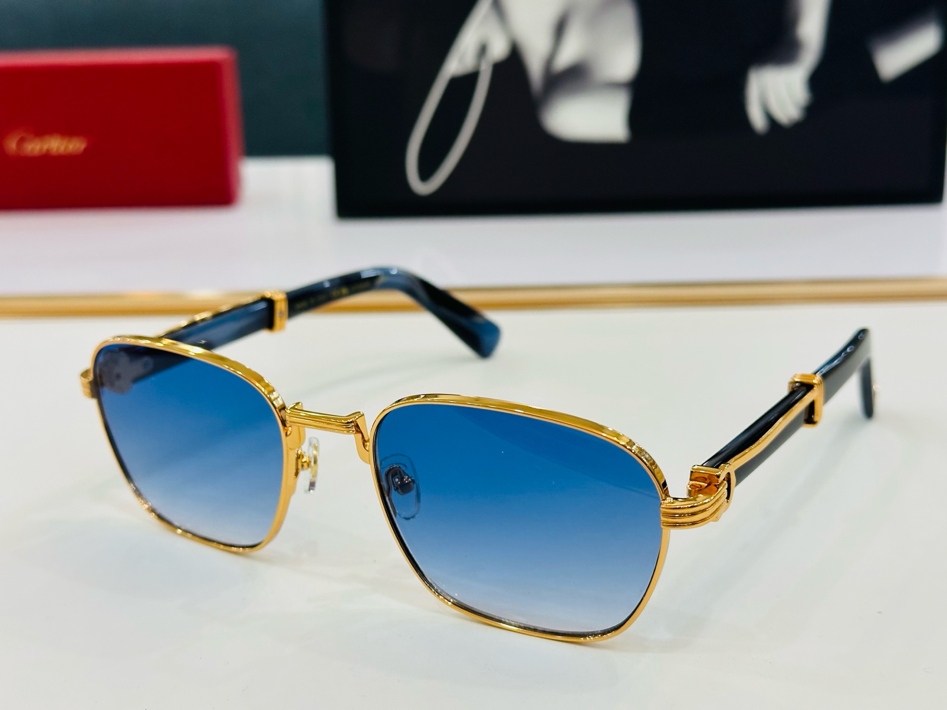 Cartie* 卡家 CT0363S 太阳镜 Size：58口21-145    工艺精湛气质十足！X男