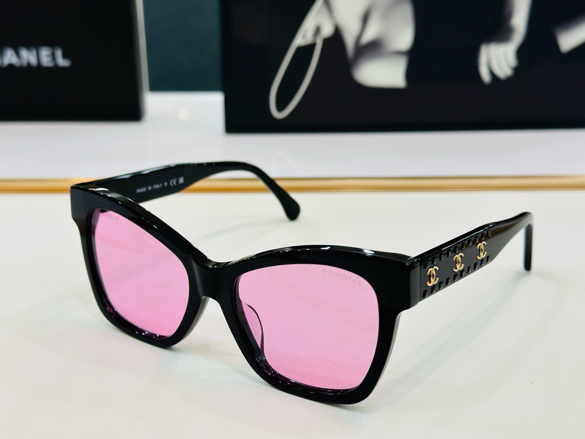🆕 【CHANE*/香家】MODELCH9162B Size：52口19-140 💅🏻💓W太阳镜 
