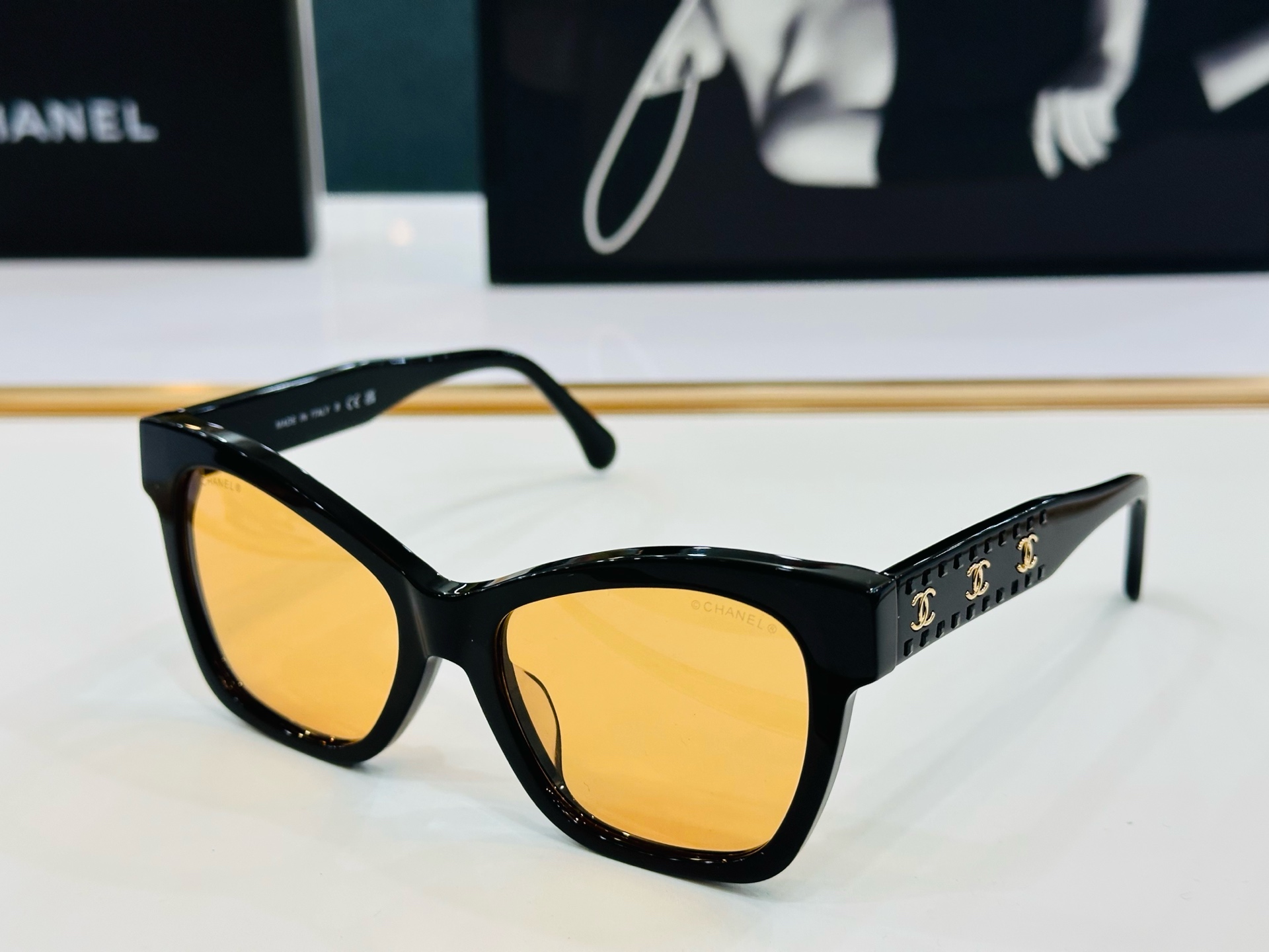 🆕 【CHANE*/香家】MODELCH9162B Size：52口19-140 💅🏻💓W太阳镜 
