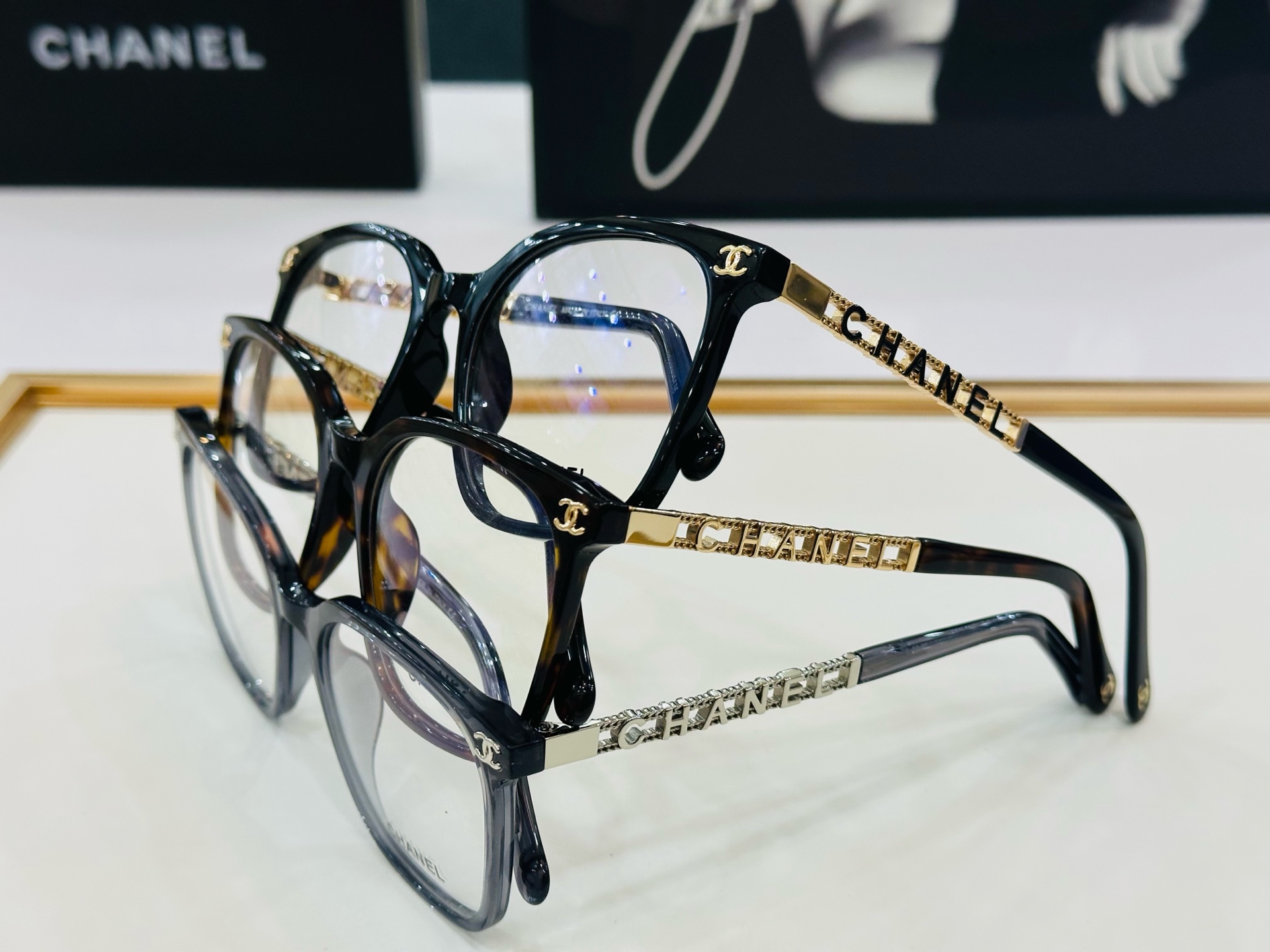 🆕 【CHANE*/香家】MODELCH0818 size：54口20-145 💅🏻💓E 配光镜 