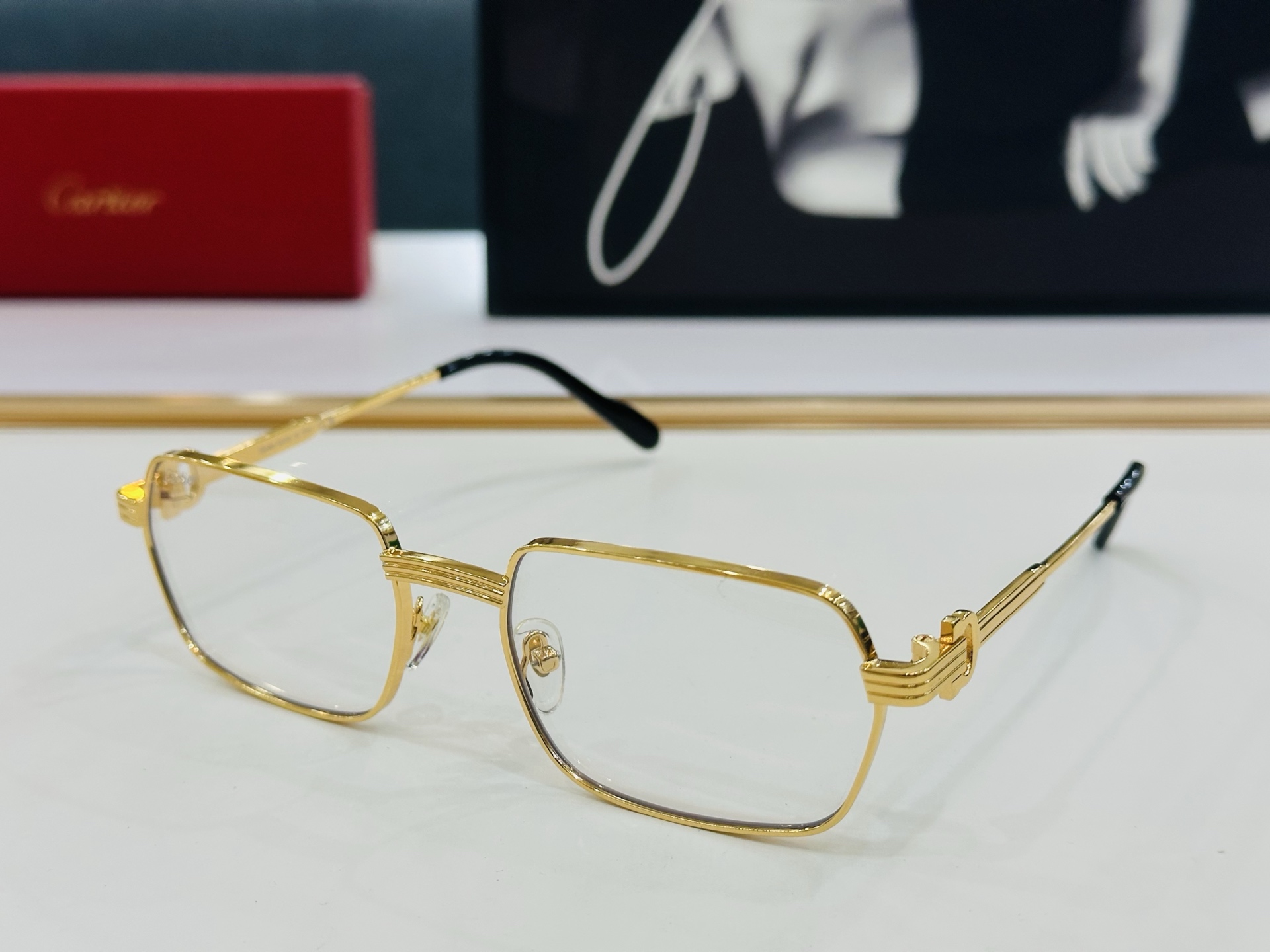 🆕 原版Cartie* 卡家 官网经典款 太阳镜 CT04830 Size：56口19-145   电镀