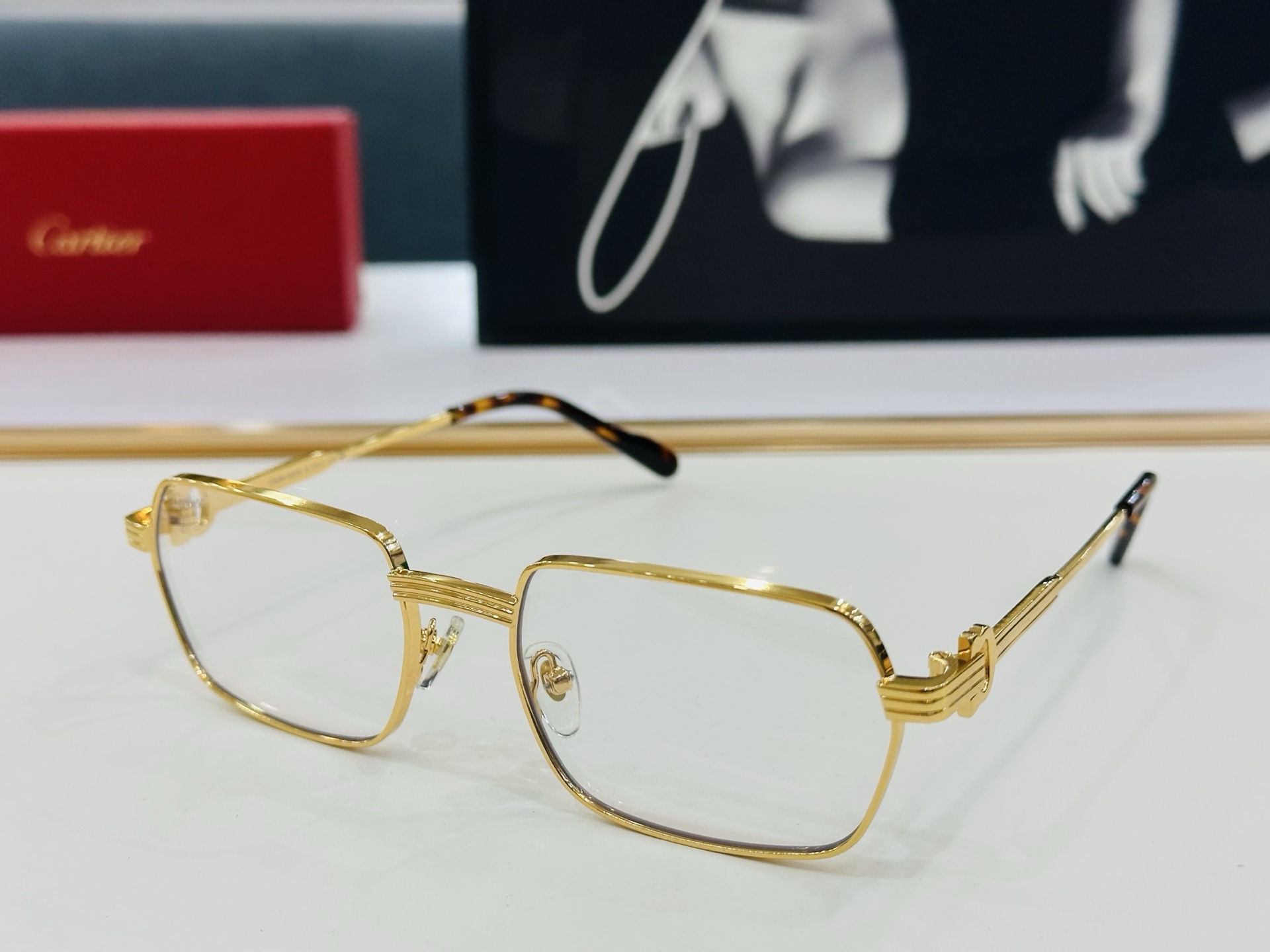🆕 原版Cartie* 卡家 官网经典款 太阳镜 CT04830 Size：56口19-145   电镀