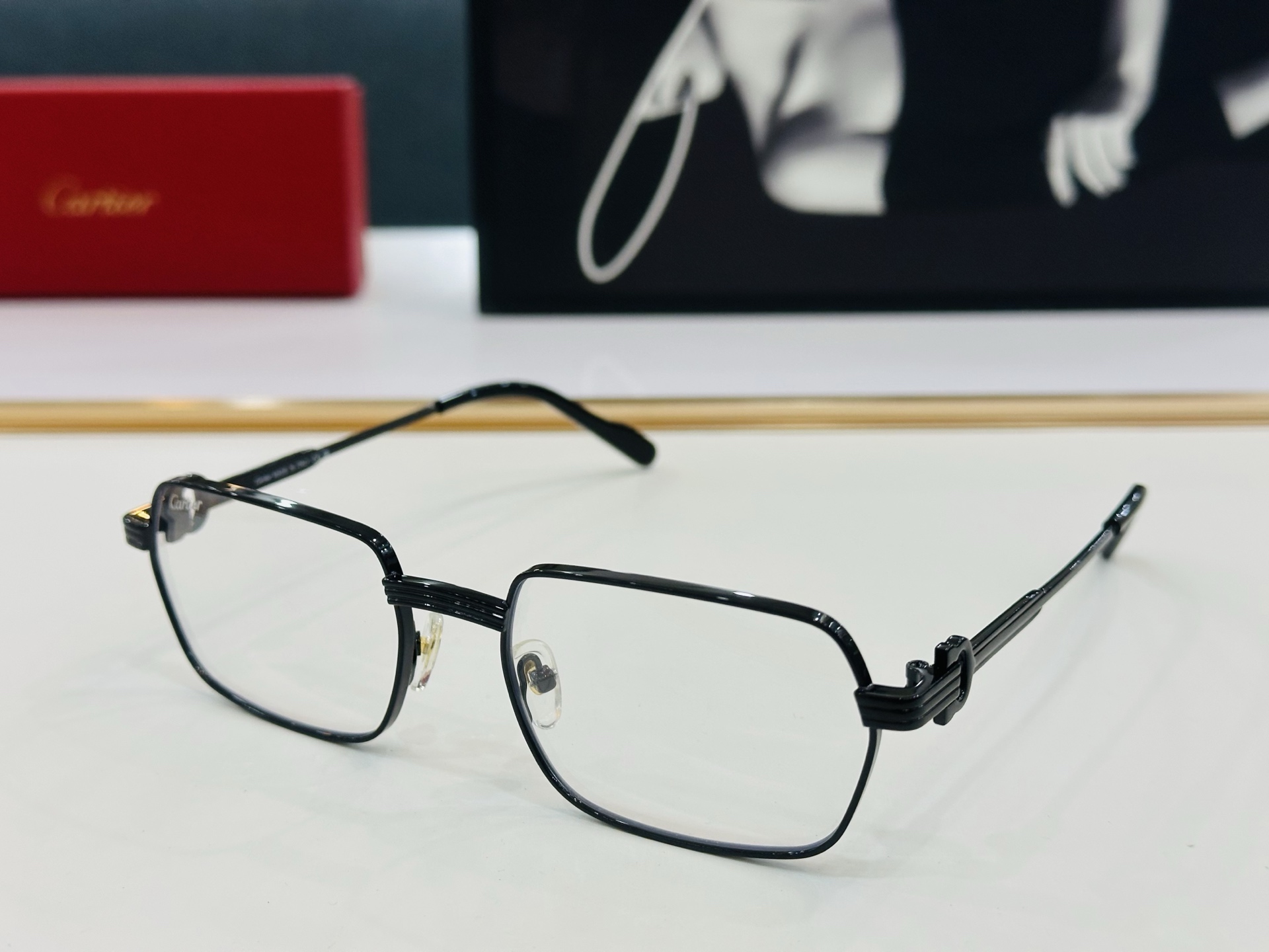 🆕 原版Cartie* 卡家 官网经典款 太阳镜 CT04830 Size：56口19-145   电镀