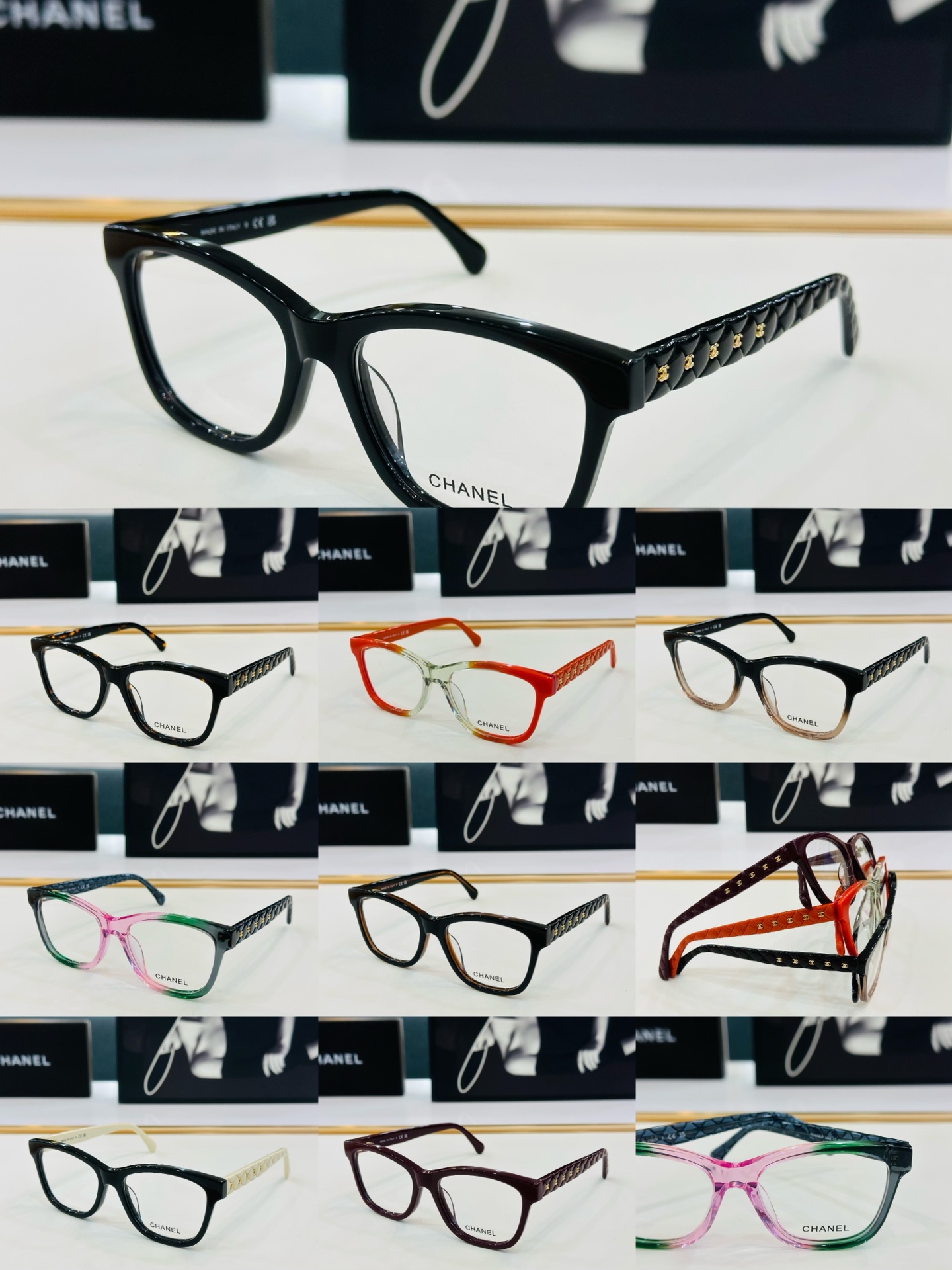 【CHANE*/香家】MODELCH3443 size 51口16-140 💅🏻💅🏻超轻镜框推荐☝👓💋💋