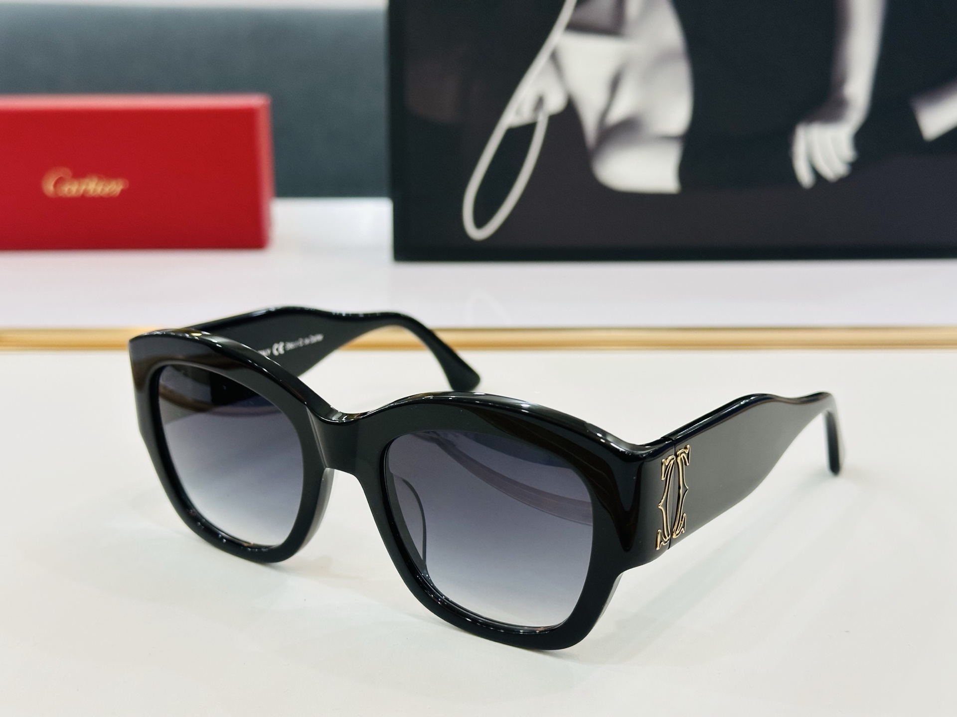 Cartier-卡家 ✨ESW00568 Size：52口21-135  不挑脸型 简约大气 时尚休闲👌