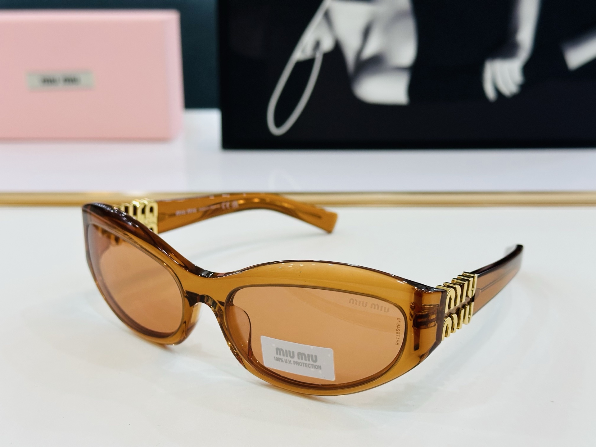 🆕 谬家 SMU14ZS Size：59口17-130 🌺🌺 玫瑰闪电 时尚靓丽 得意得意微笑 B独具品