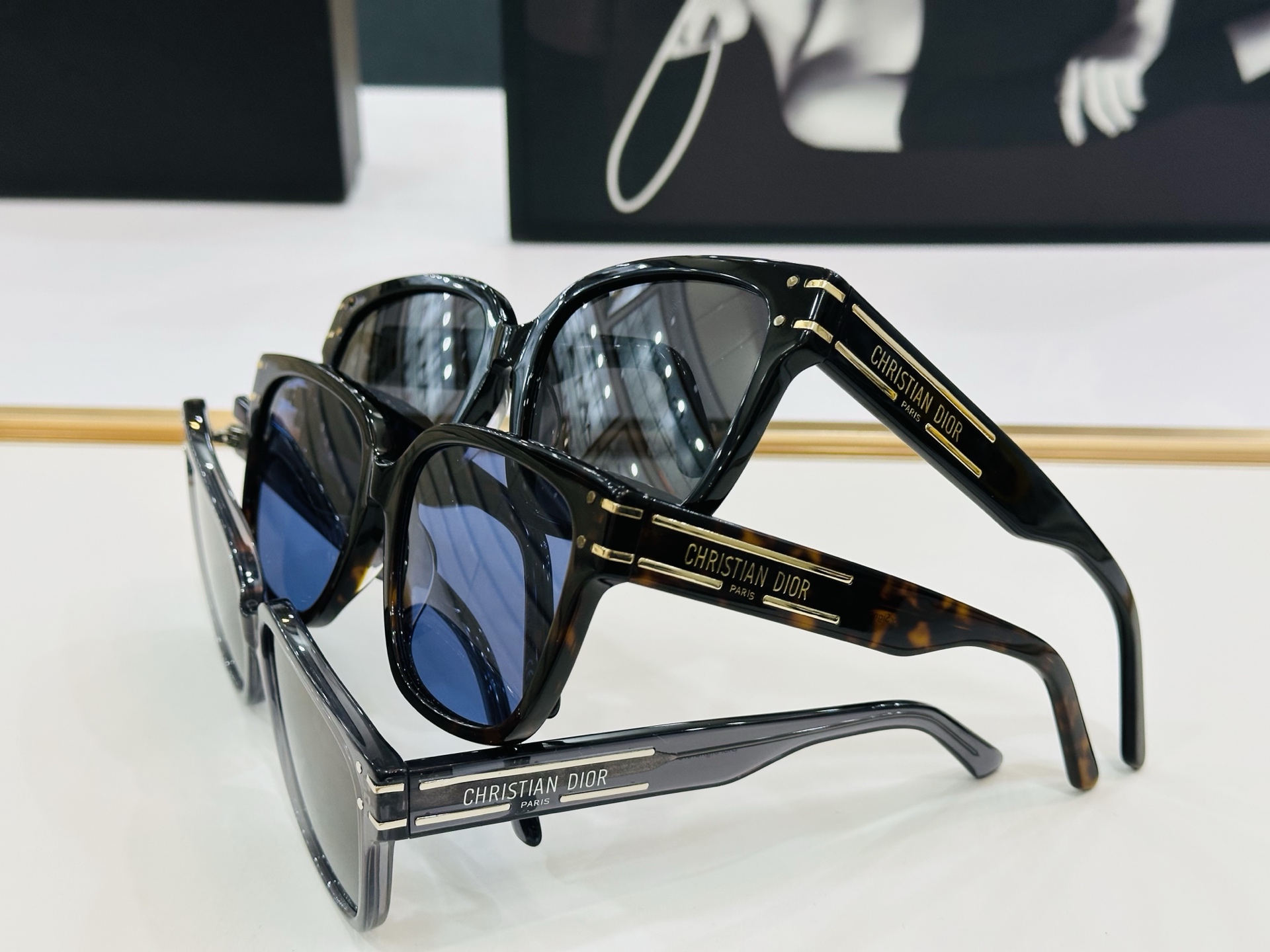 🔻🔻🔻DIO* 迪家 CDICON S7F Size：58口18-140  春夏款墨镜 😎🔆🔥🔥搭配镜腿