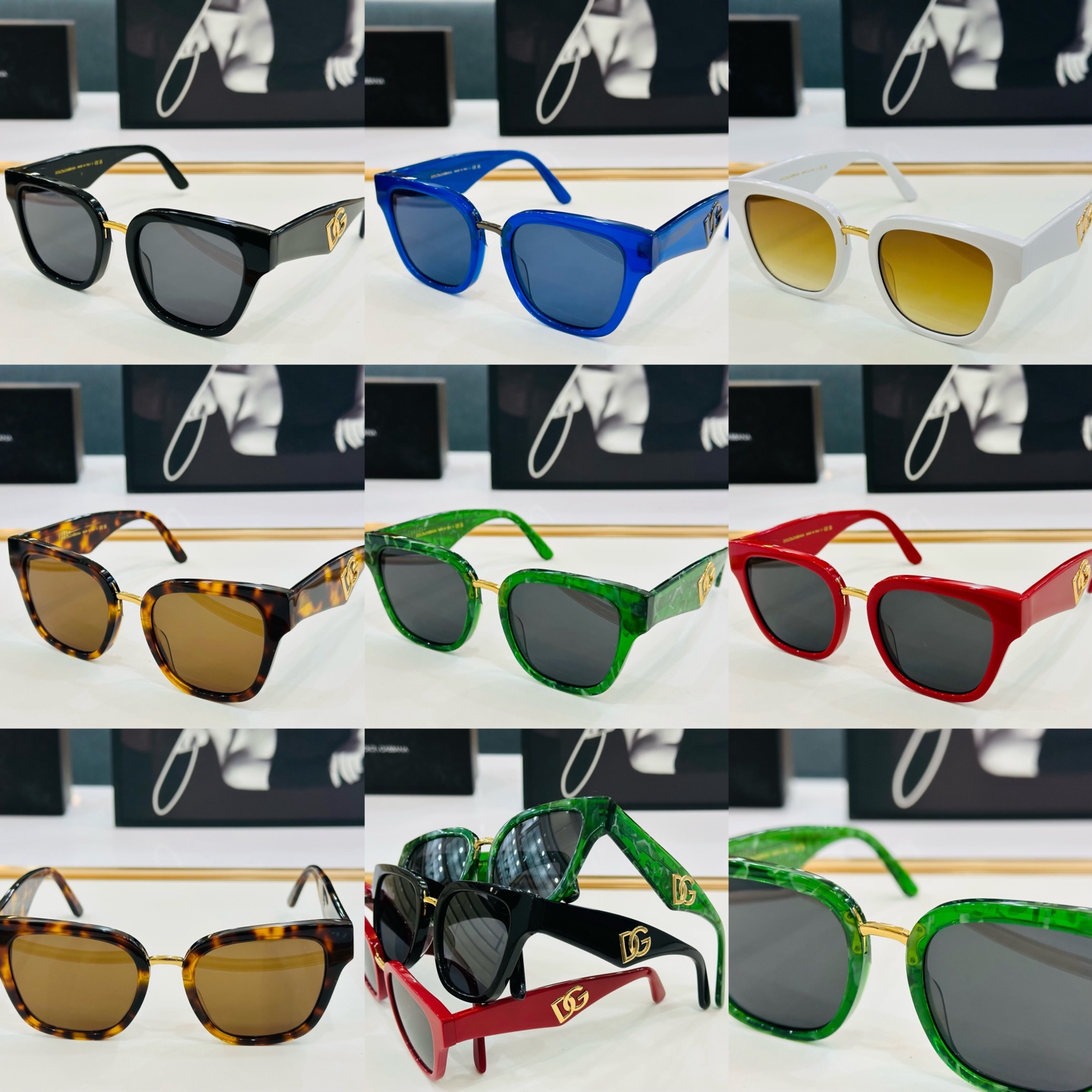 🆕 官网款 🔺DOLCE&GABBAN*🔻DG4437 Size：51口20-145 新颖独特🔝🔝美艳绝