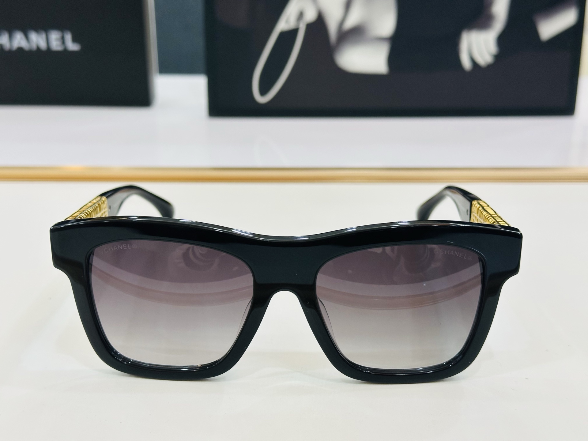 🆕 【CHANE*/香家】MODELCH5533 Size：54口18-140 💅🏻💓W太阳镜 