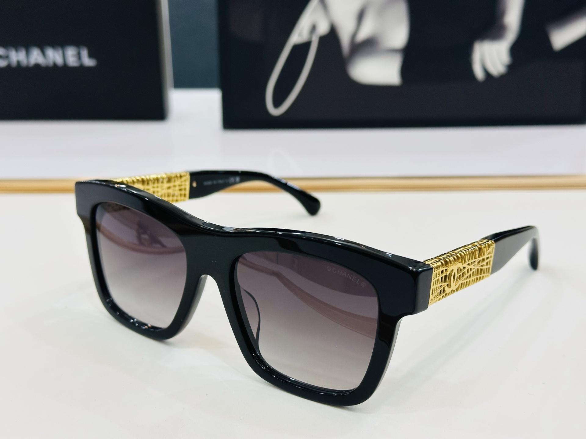 🆕 【CHANE*/香家】MODELCH5533 Size：54口18-140 💅🏻💓W太阳镜 