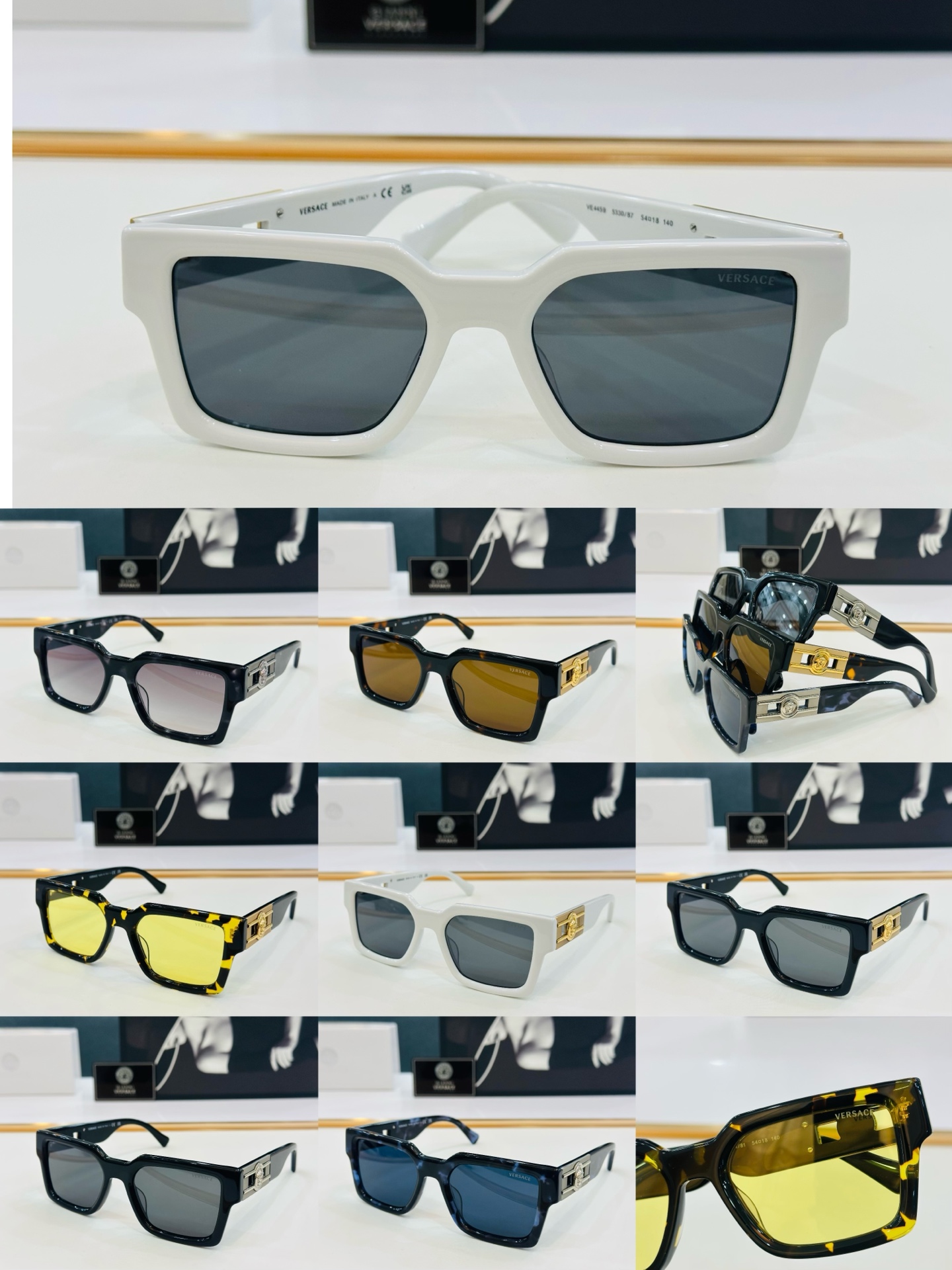 🎉🎉范思家 VERSACE✨VE4459 
 Size：54口18-140 ✨C有范 