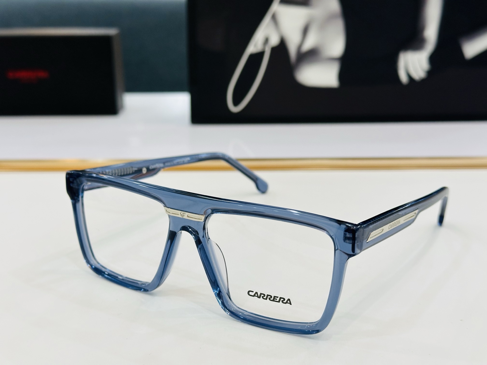 卡雷拉 CARRER* 03S Size：58口15-145  🐲🐲超轻材质 。Z 上脸超美 配光镜 