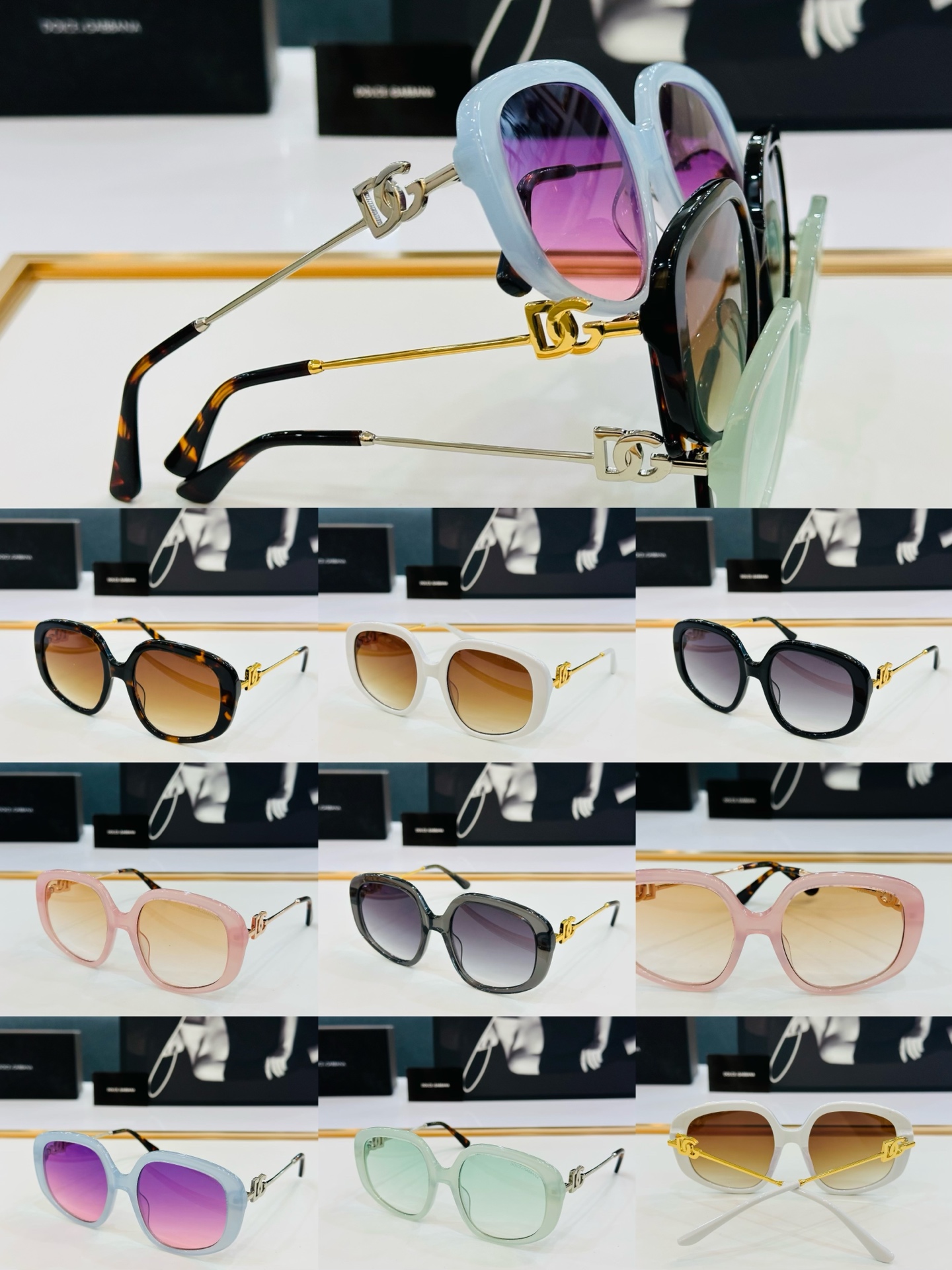 🆕 官网款 🔺DOLCE&GABBAN*🔻DG4421 Size：55口20-145 新颖独特🔝🔝X美艳